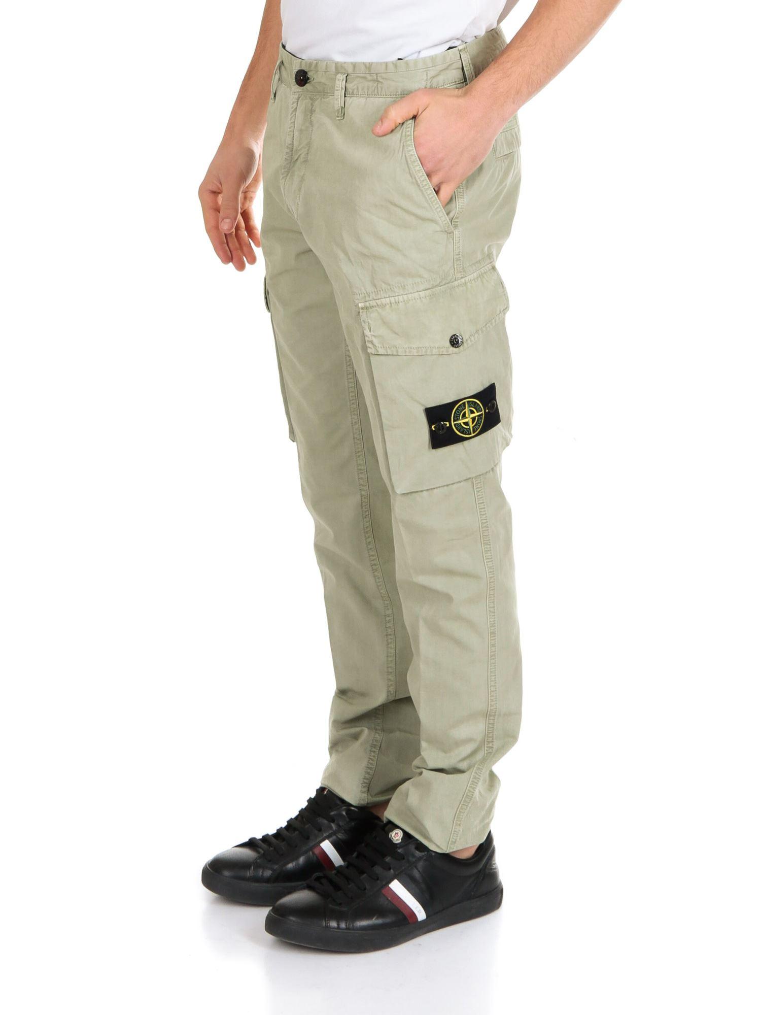 stone island cargo pants green Promotions