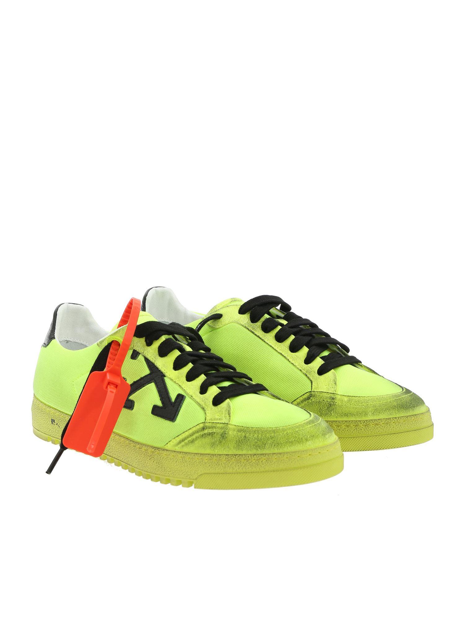 Off-White c/o Virgil Abloh 2.0 Sneakers In Neon Yellow in White for Men -  Lyst