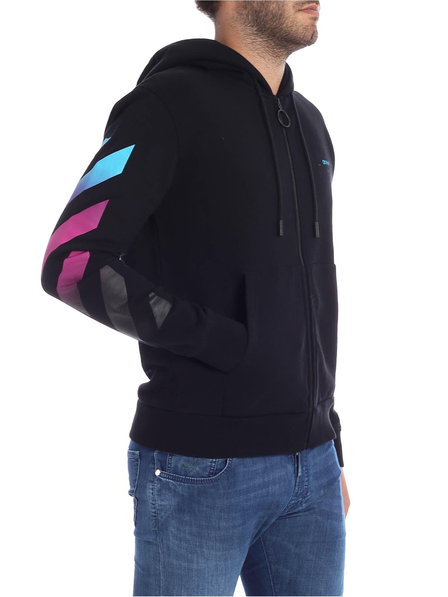 diag gradient sweatshirt