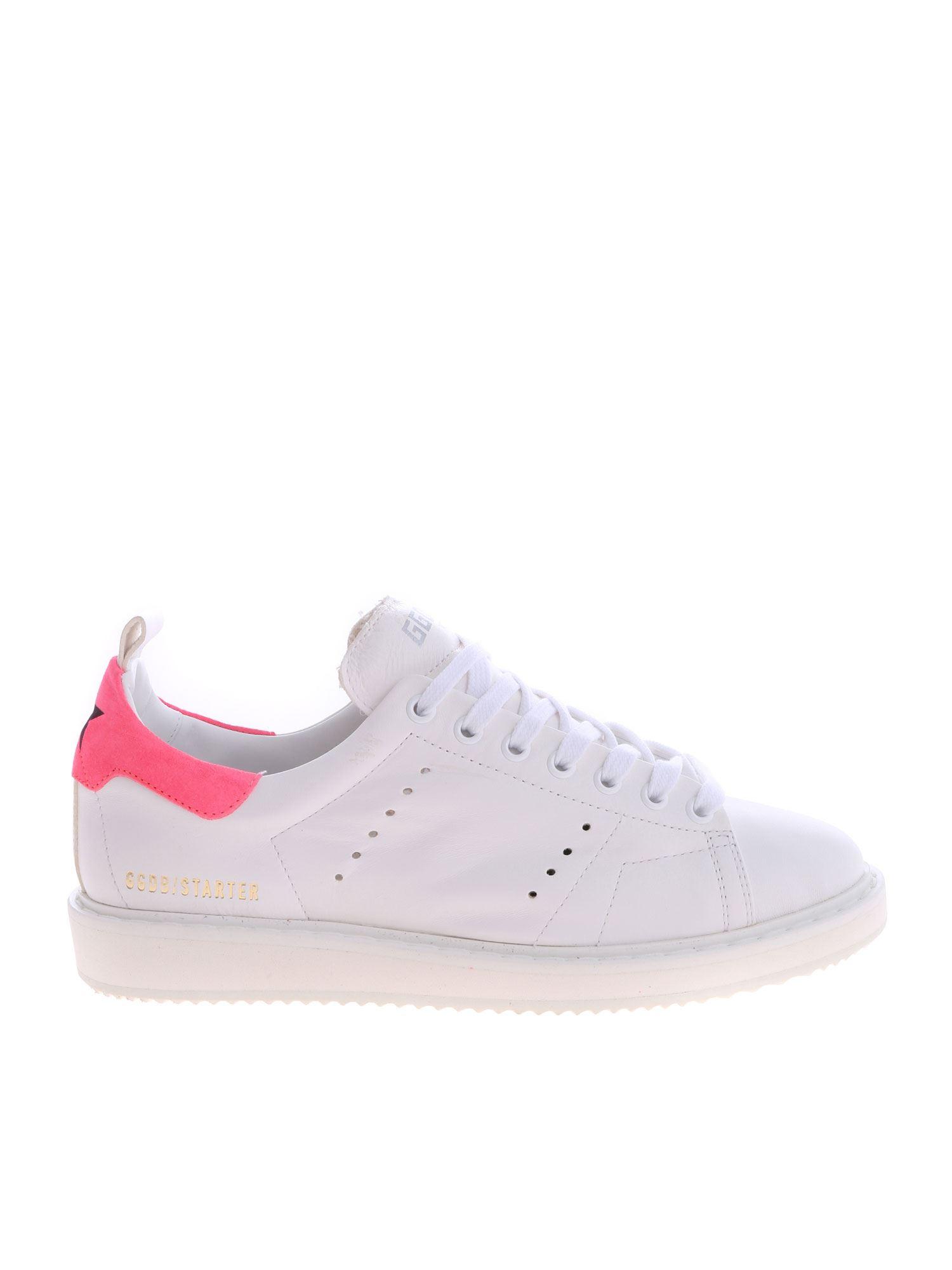 golden goose neon sneakers