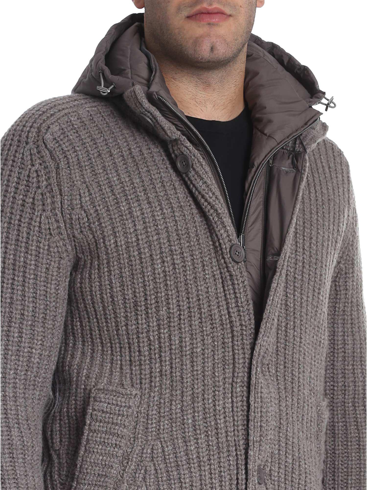Shop Herno Hooded Cardigan | UP TO 53% OFF
