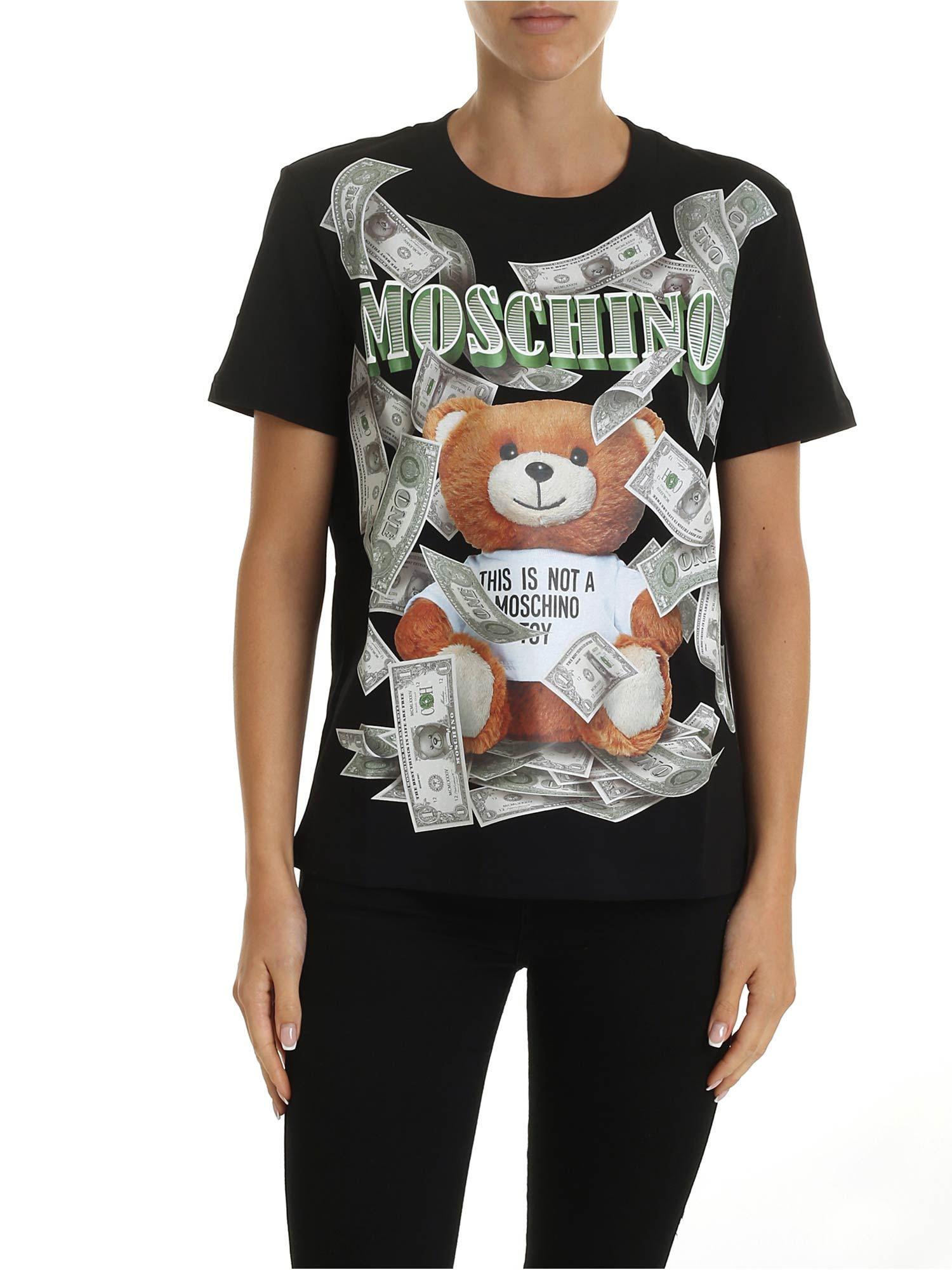 moschino bear tee