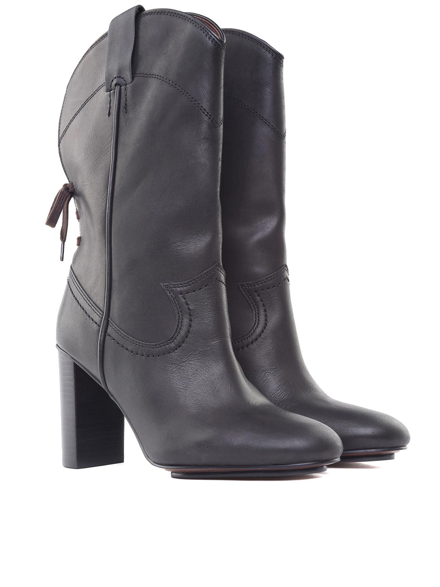 see by chloe annika western boots