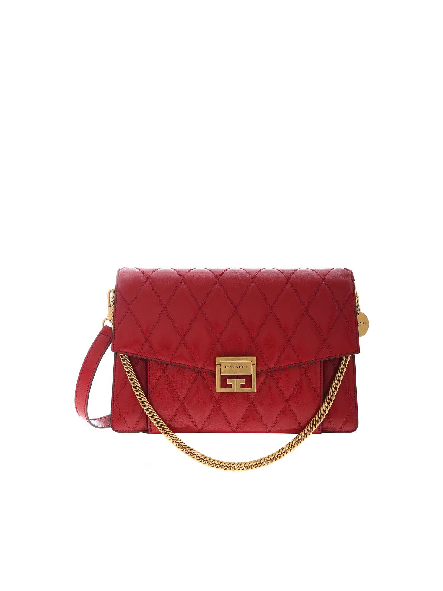 Givenchy Medium Gv3 Handbag In Red in Red - Lyst