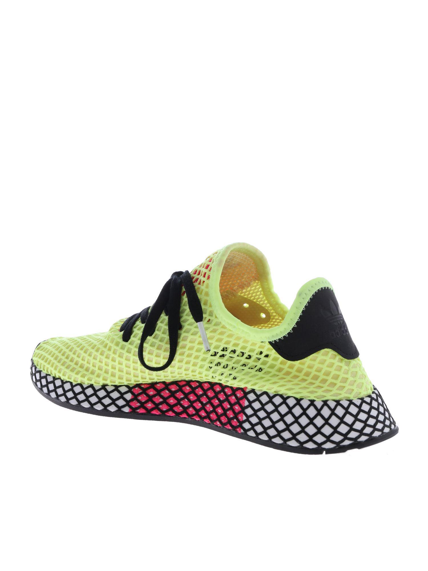 adidas deerupt runner yellow