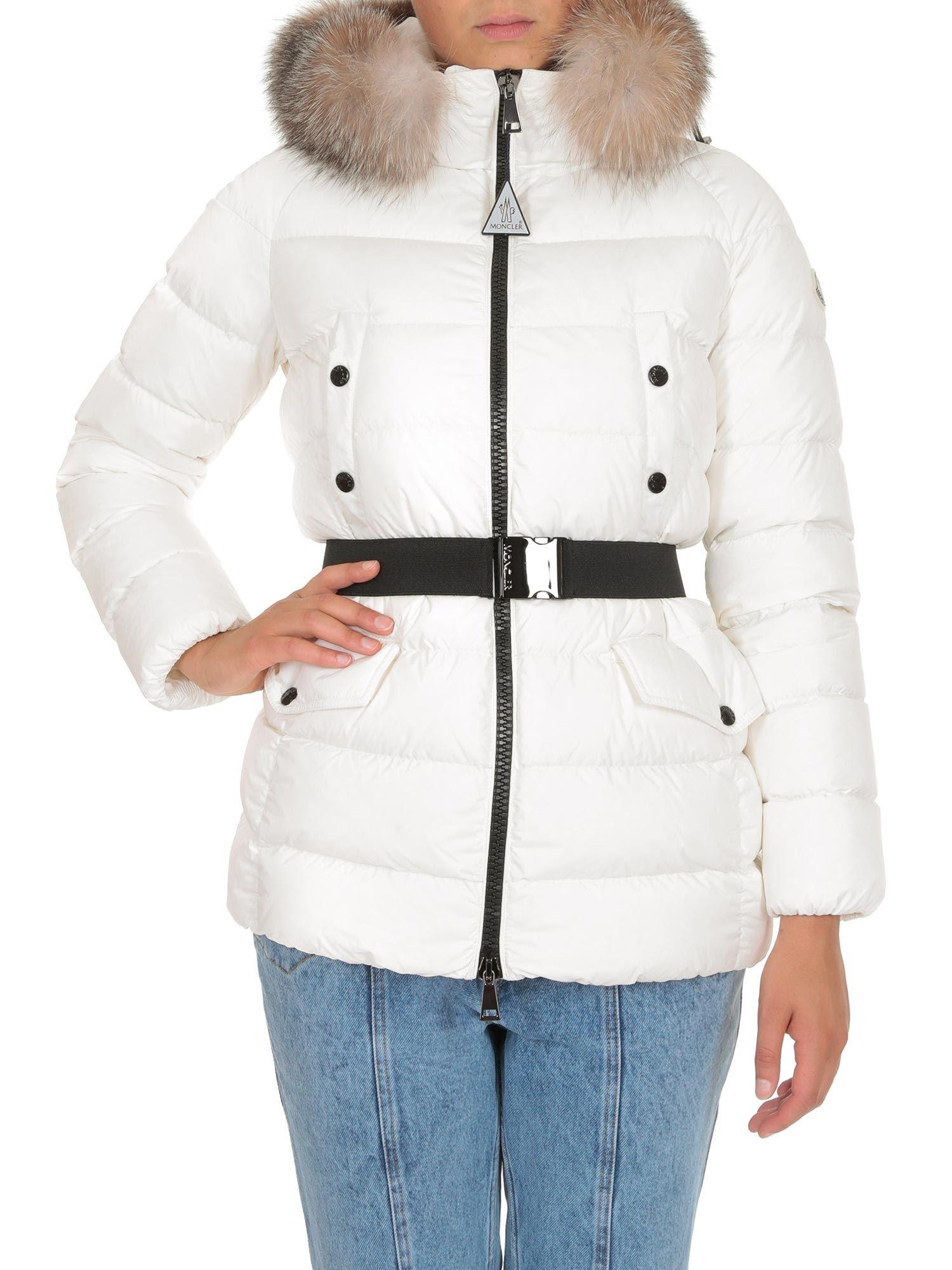 Puffer Jacket Moncler Clion White Moncler Clion