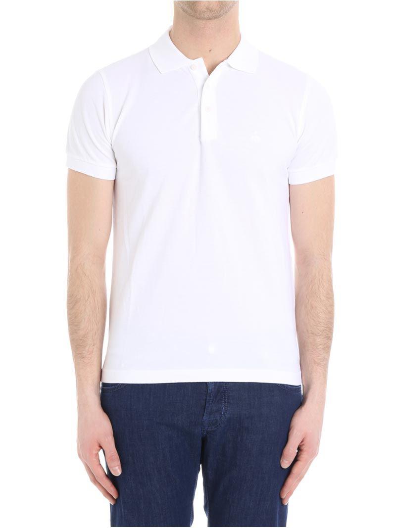 Brooks Brothers White Cotton Polo for Men - Lyst