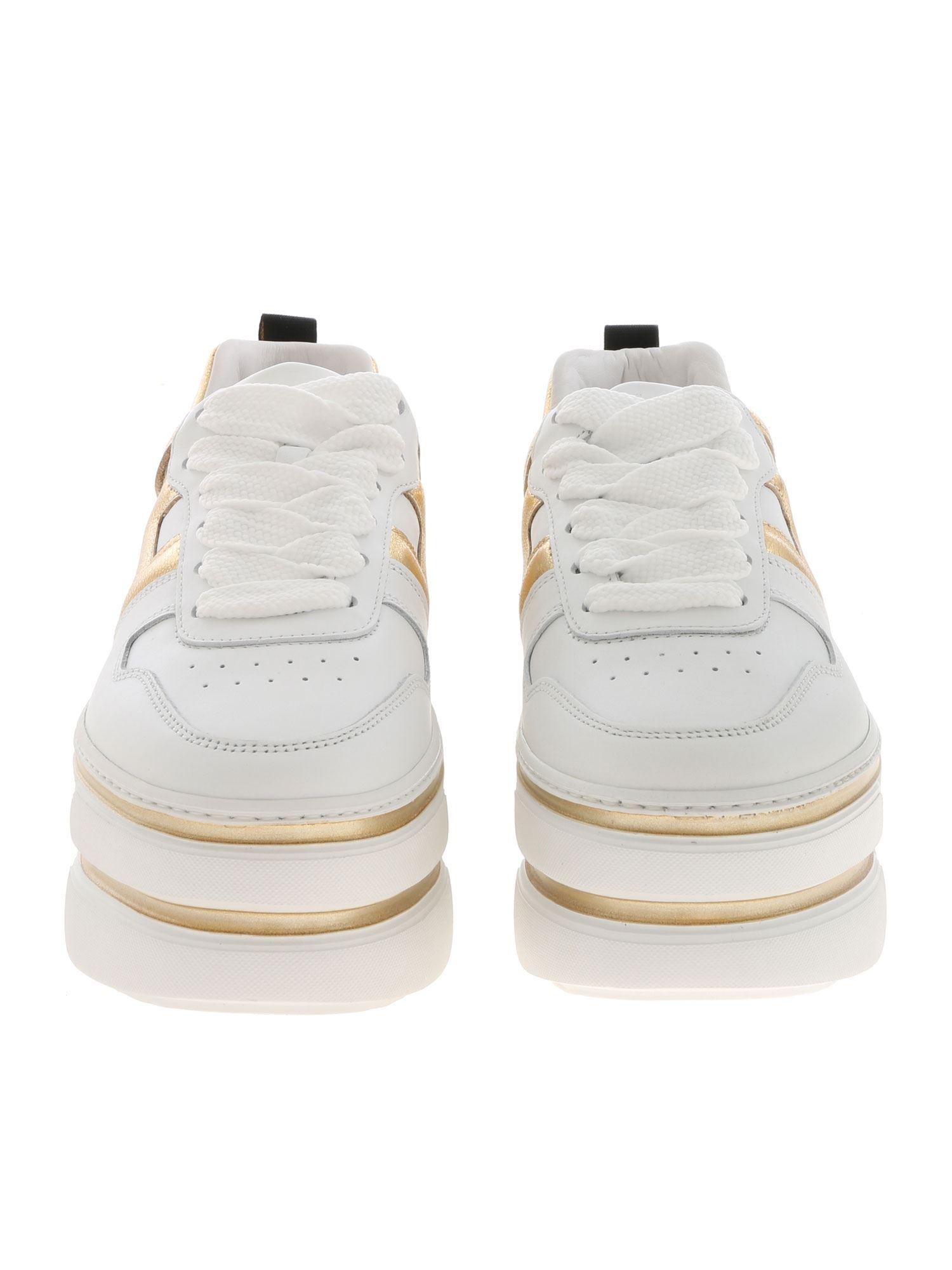 hogan h449 platform sneakers
