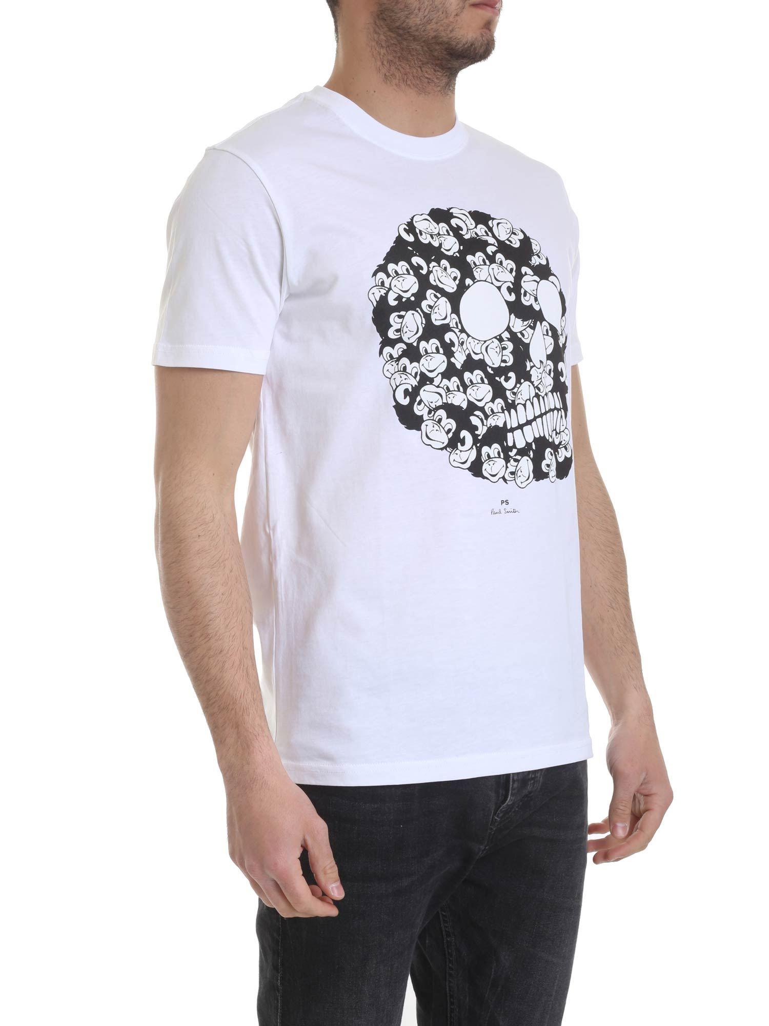 PS by Paul Smith T-shirt in White for Men - Lyst