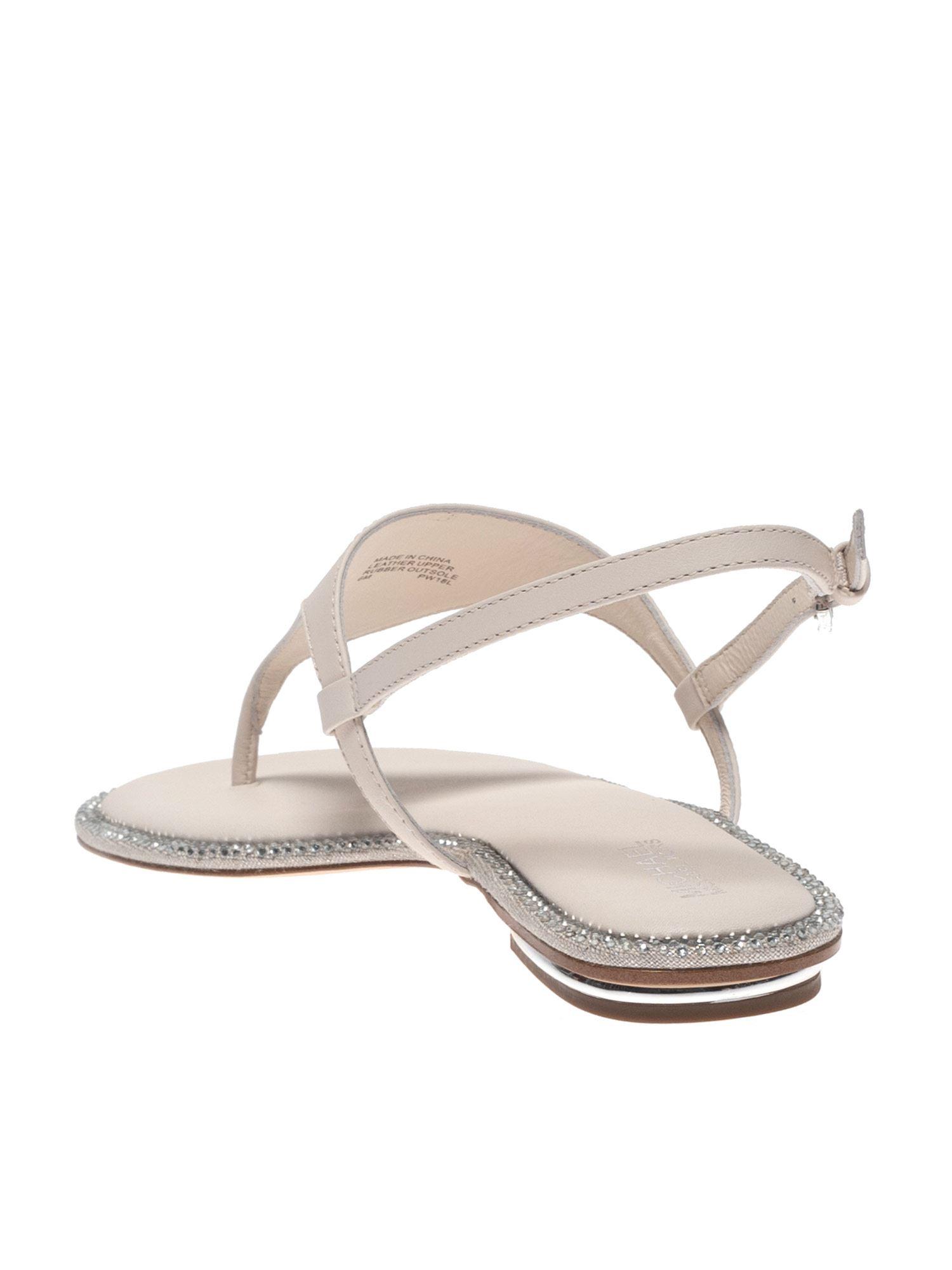 michael kors enid thong sandals