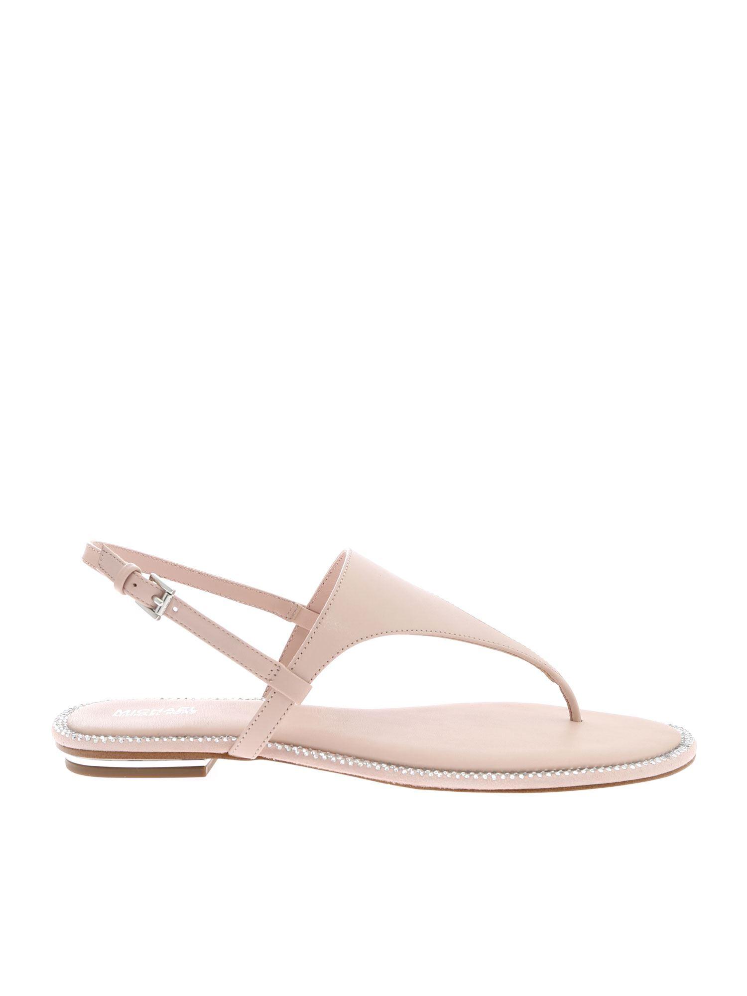 michael kors enid thong sandals