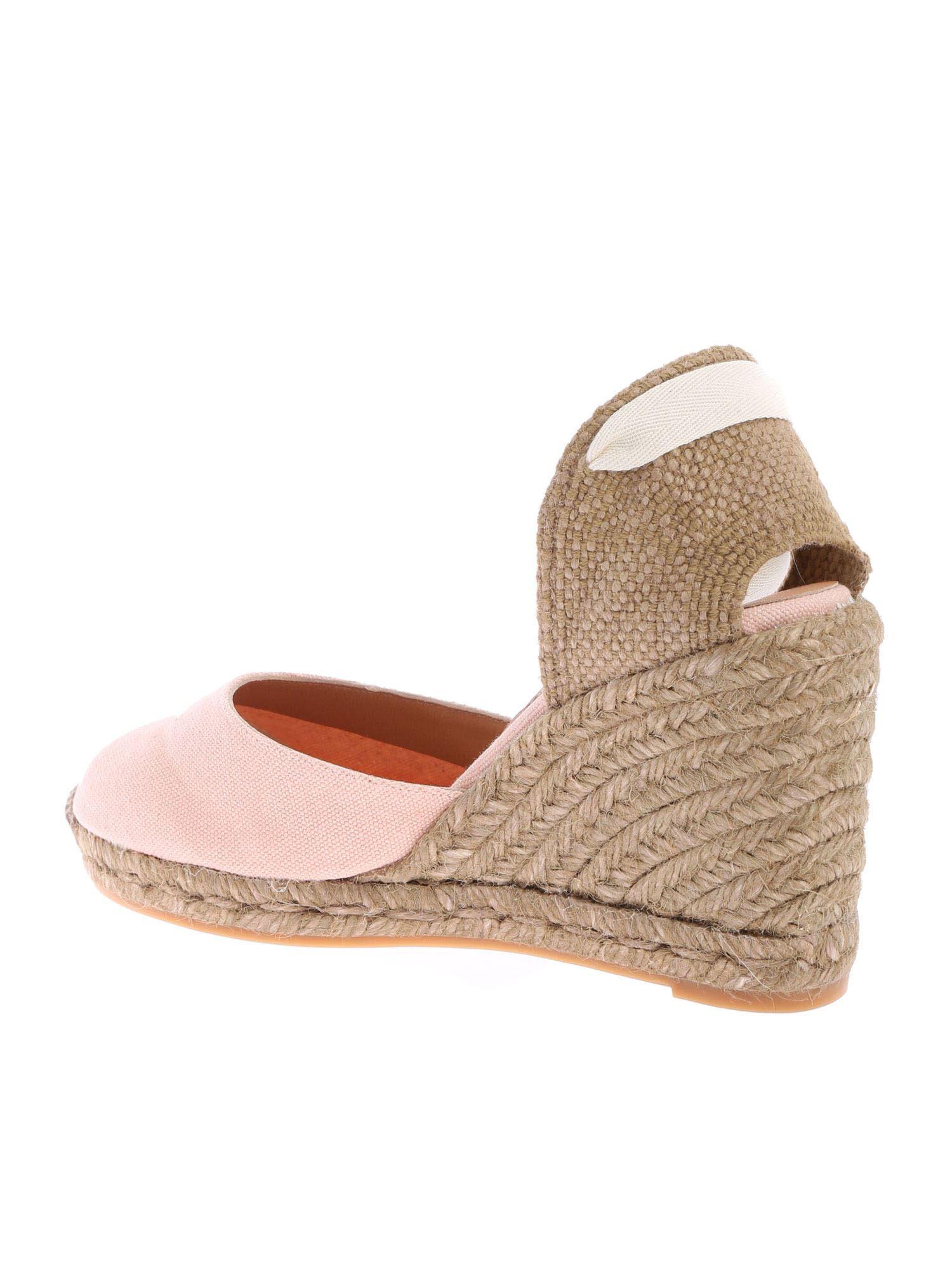 castaner pink espadrilles