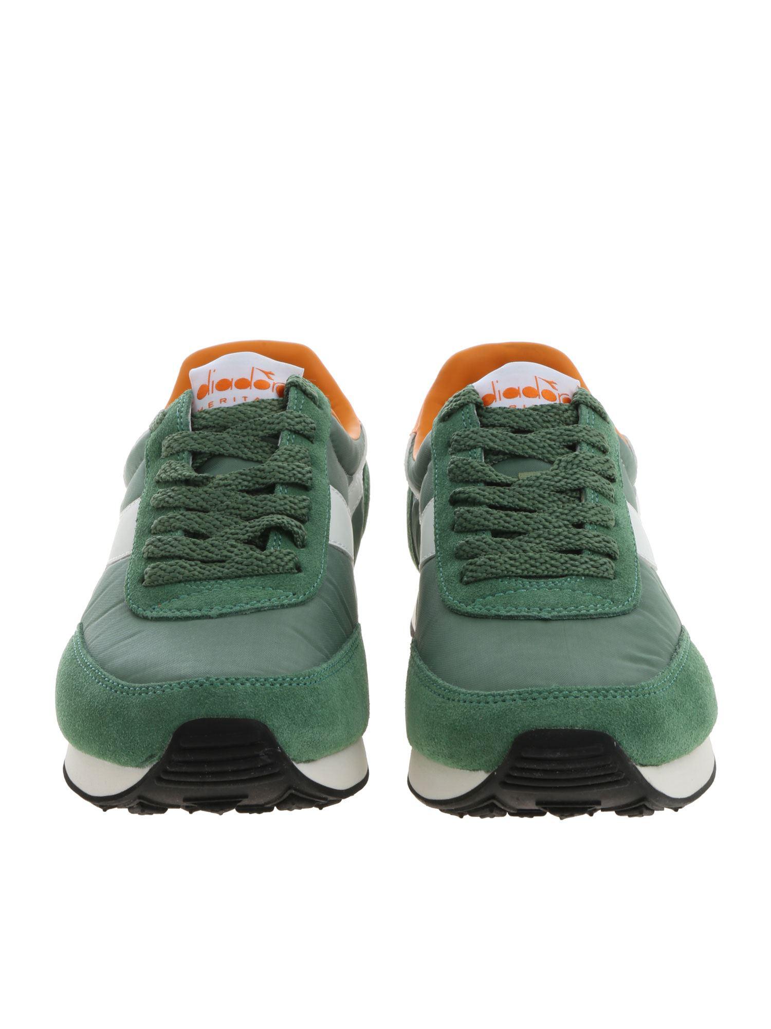 diadora green sneakers