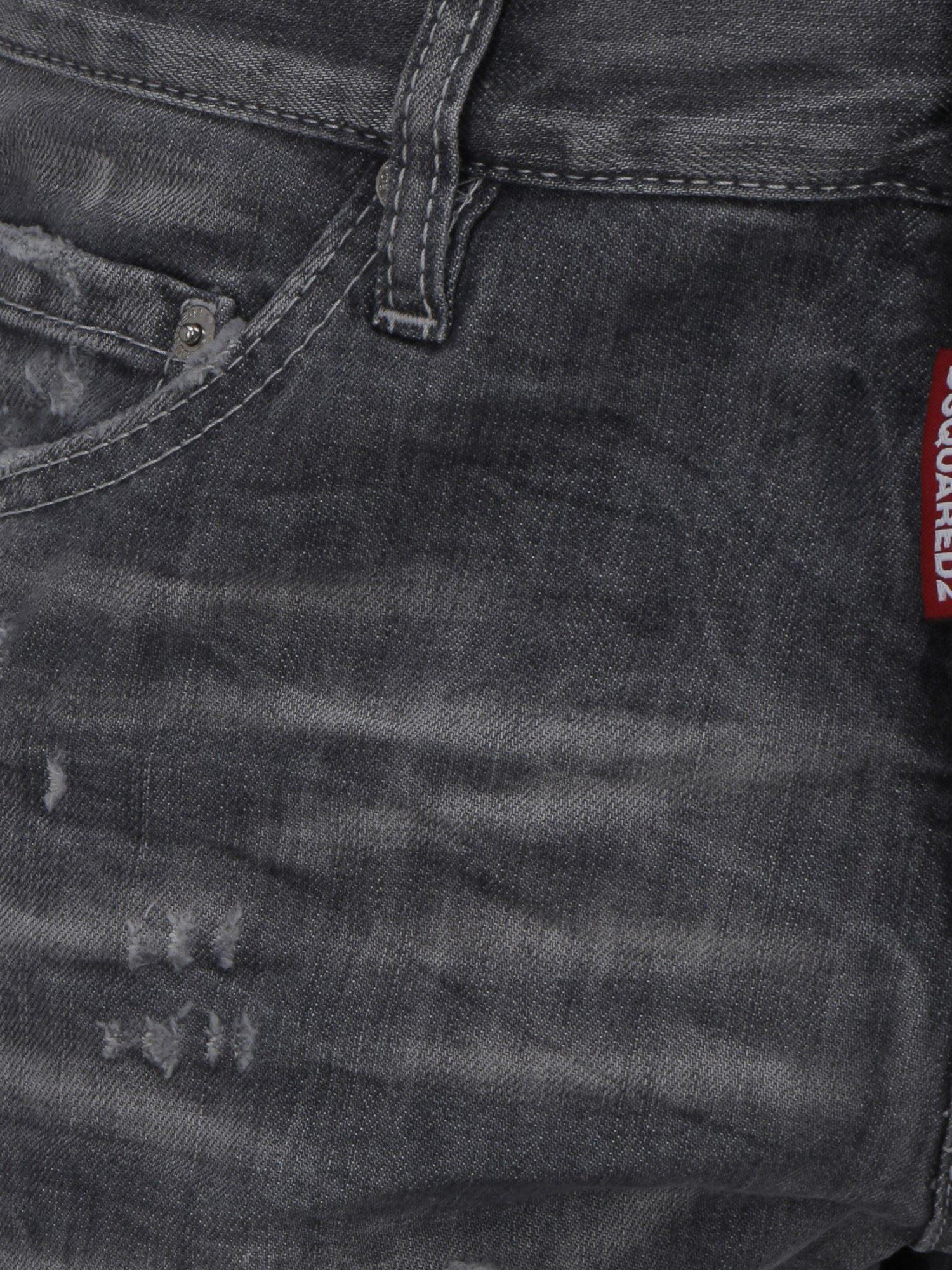 dark grey dsquared jeans