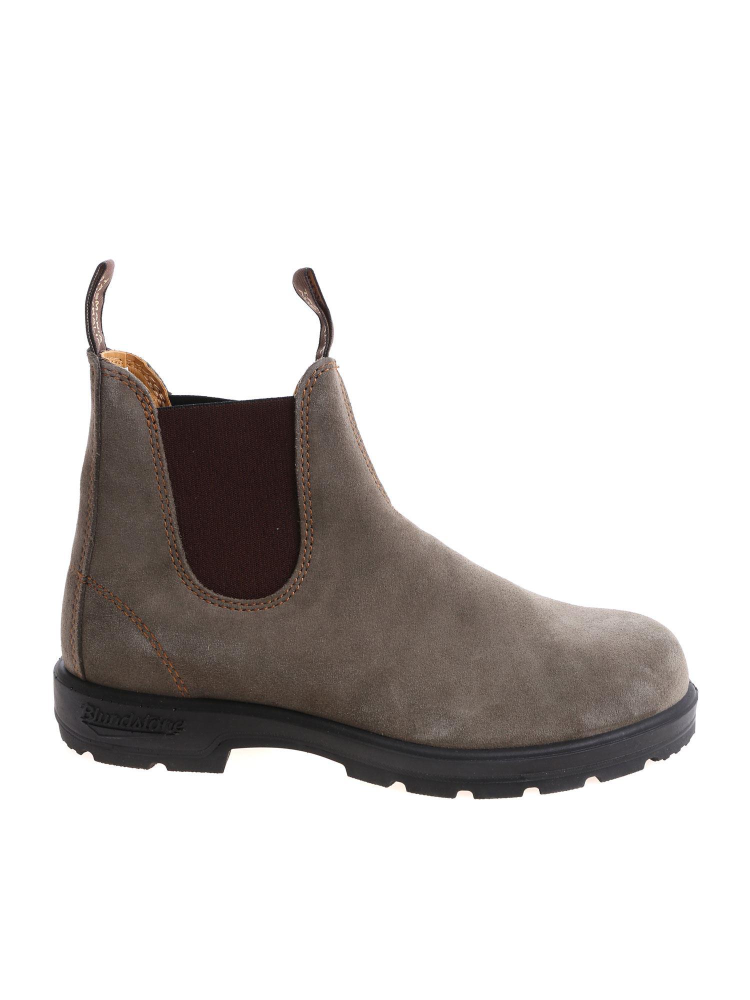 blundstone boots green