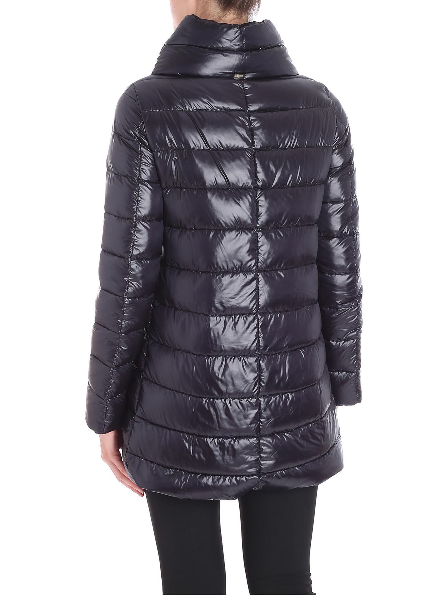 Herno Synthetic Iconico Amelia Down Jacket In Black - Lyst