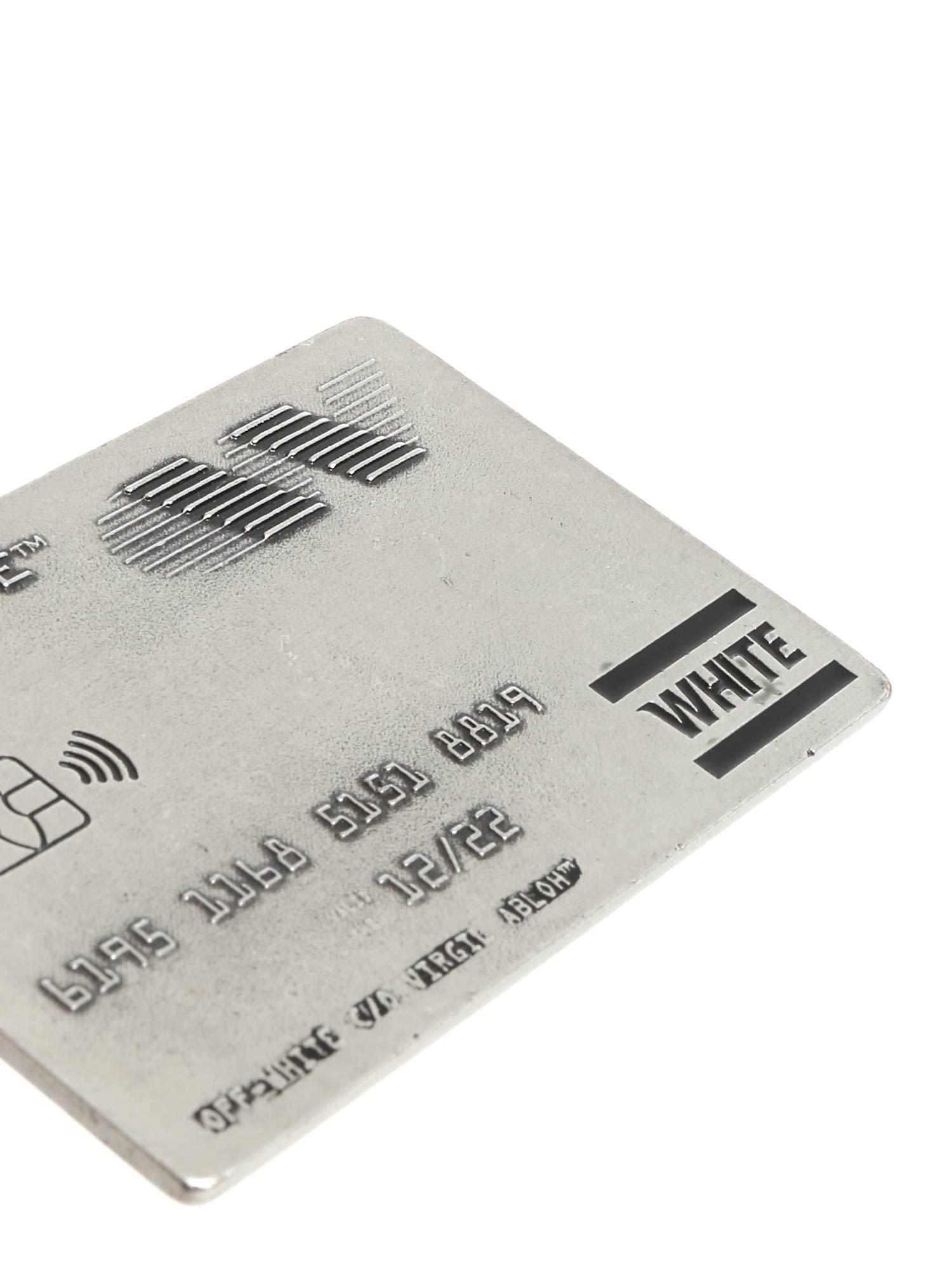 off white money clip