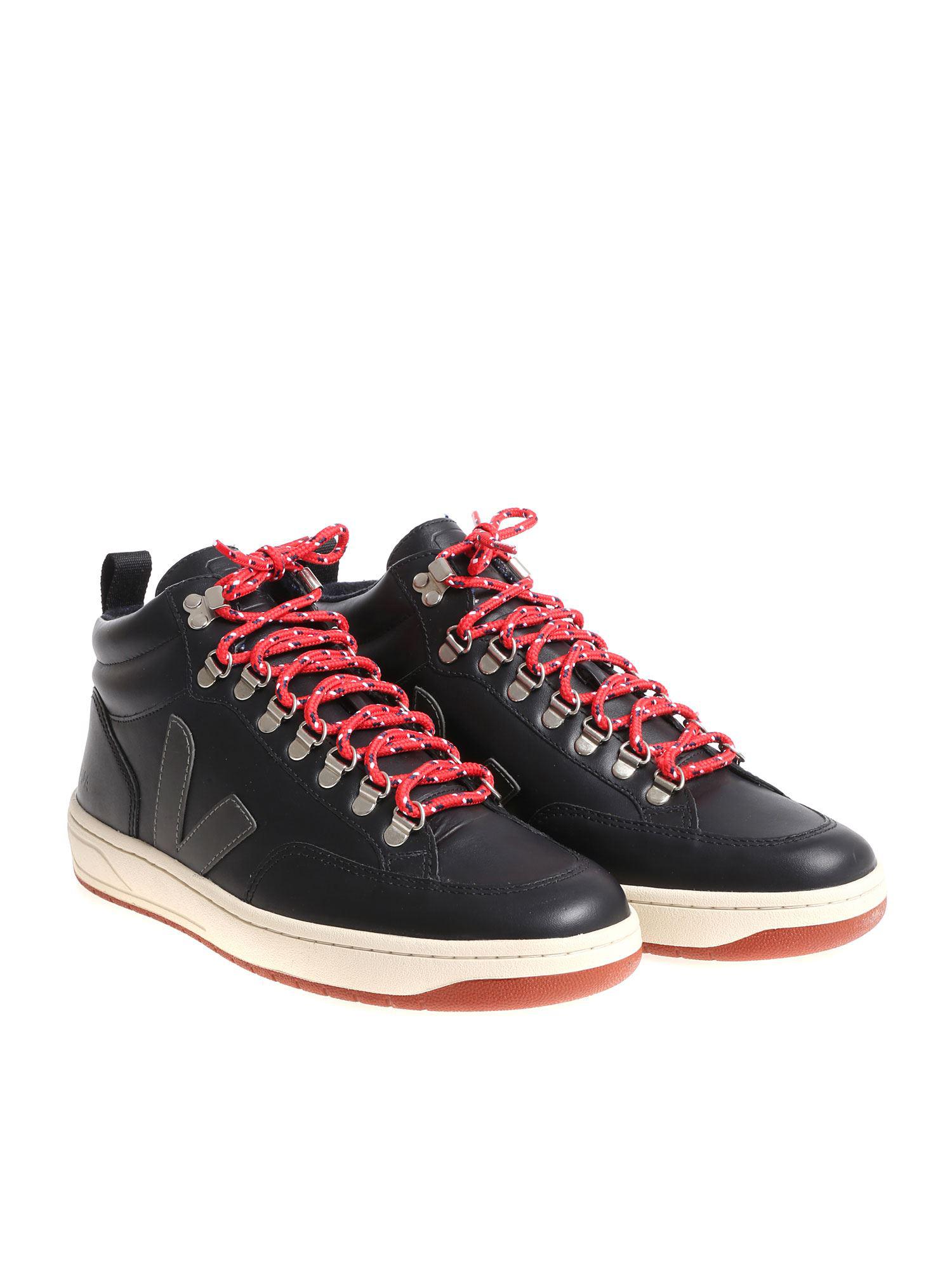 veja roraima bastille leather high tops