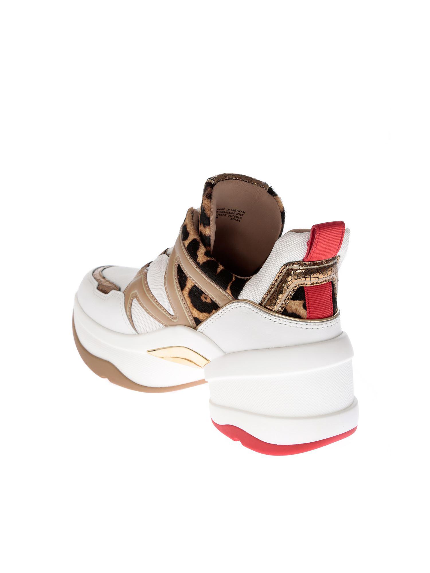 michael kors animal print sneakers