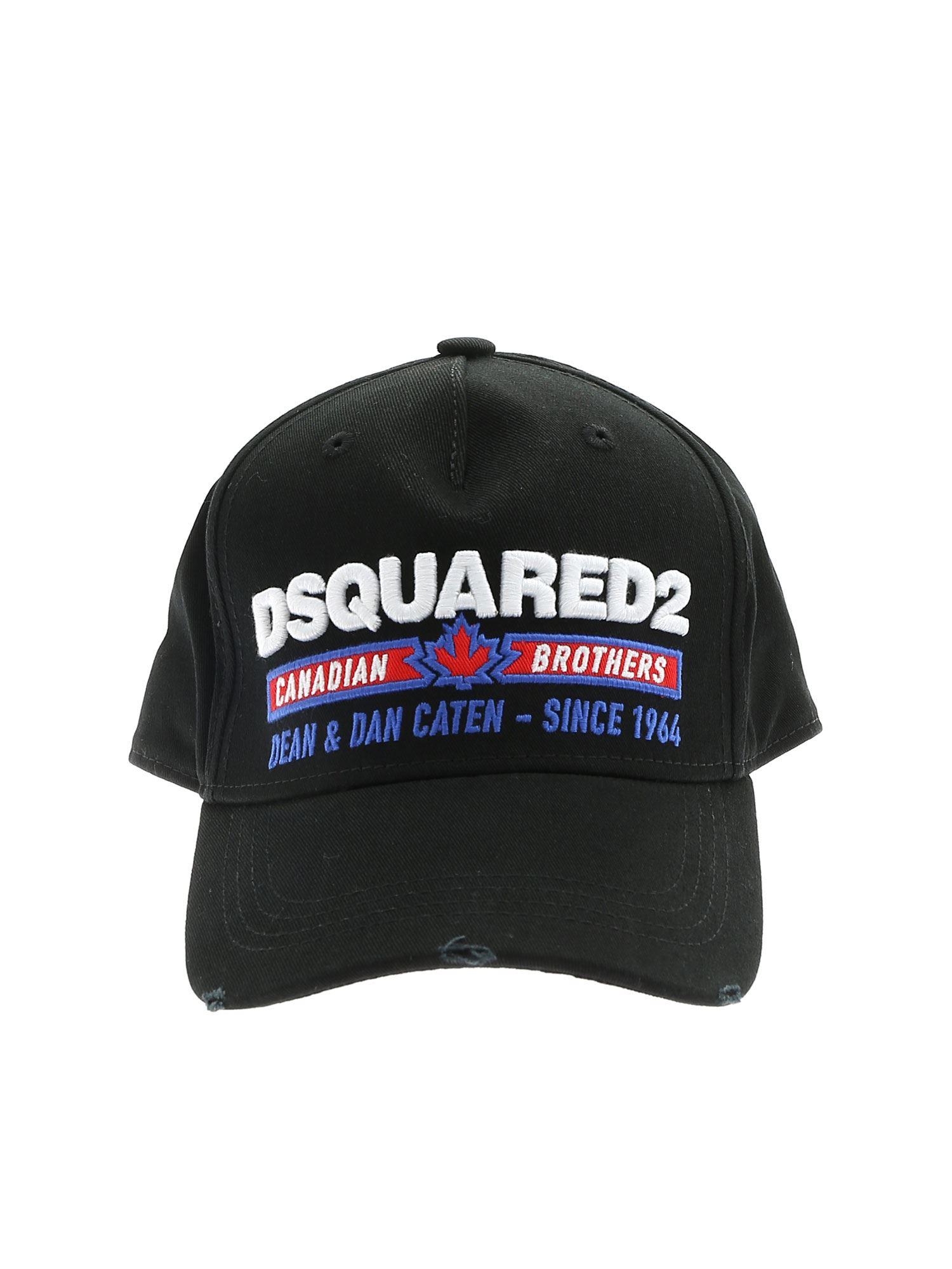 DSquared² Canadian Brothers Cap in 