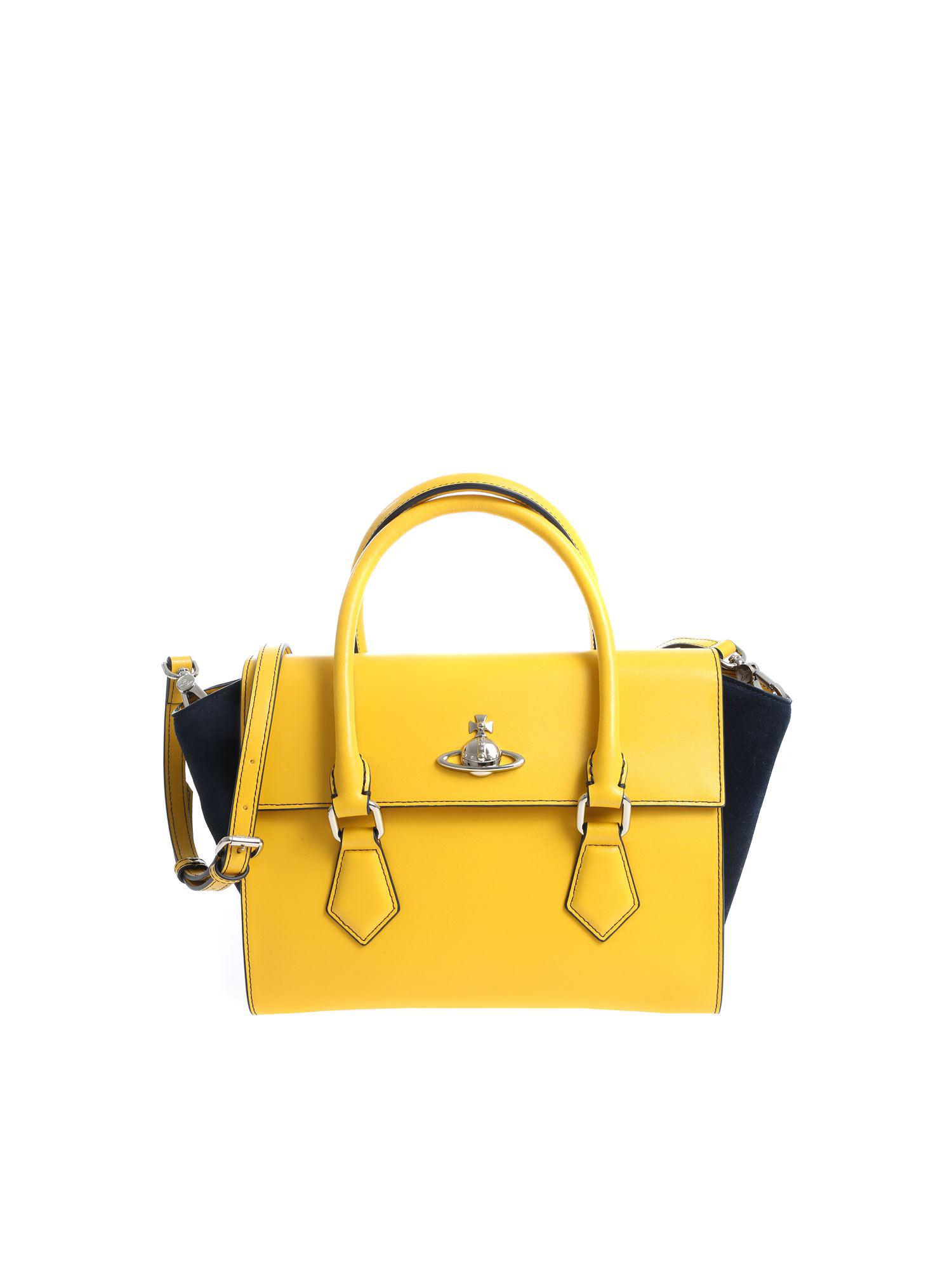 yellow vivienne westwood bag
