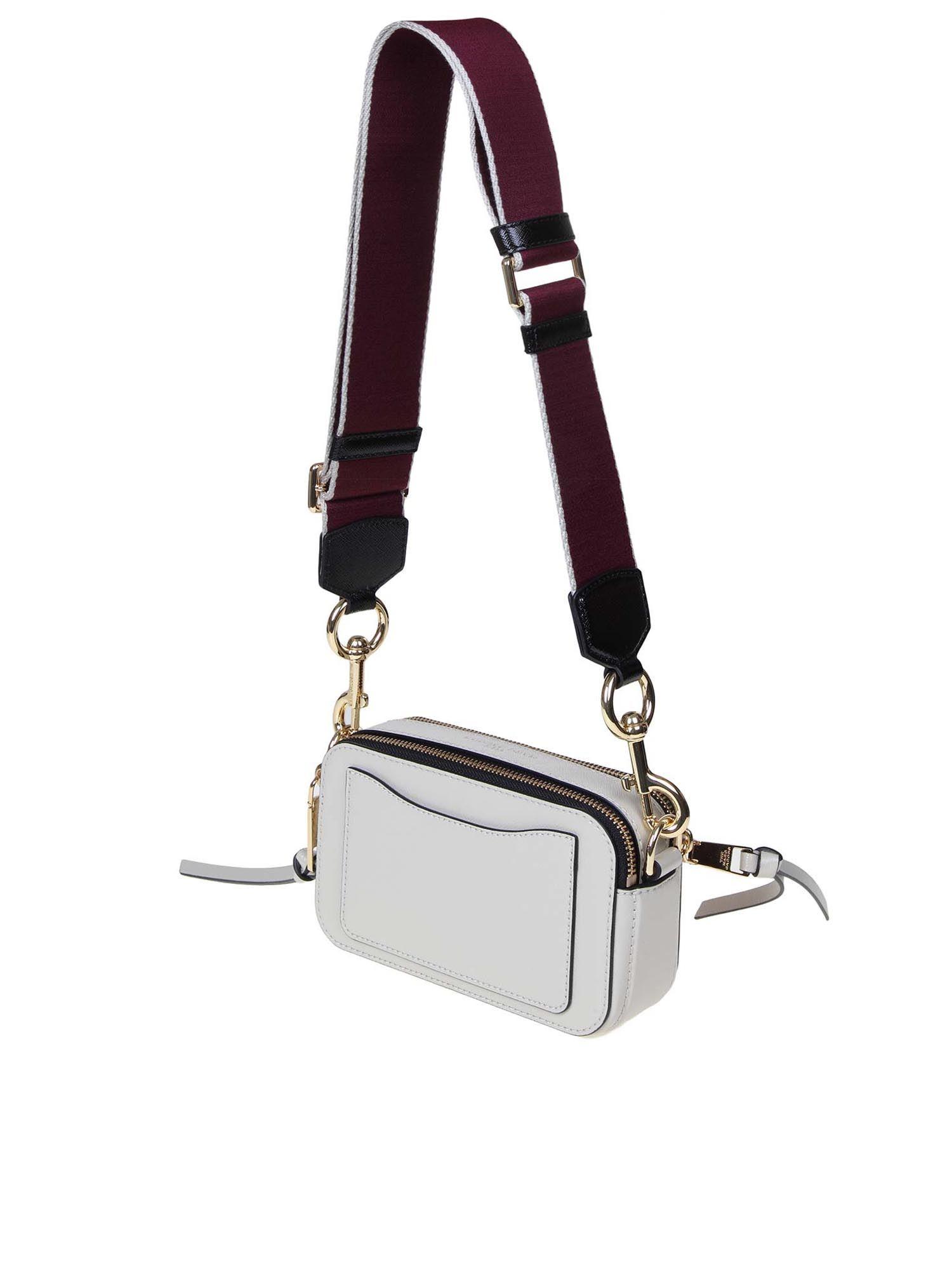 Marc Jacobs Leather The Snapshot Multicolor Bag in Natural Lyst