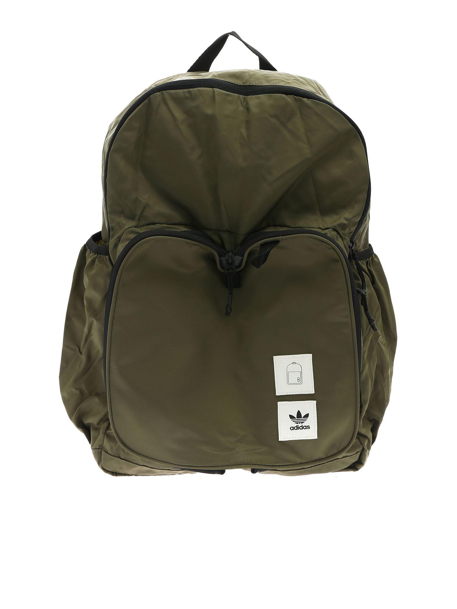 adidas backpack army green