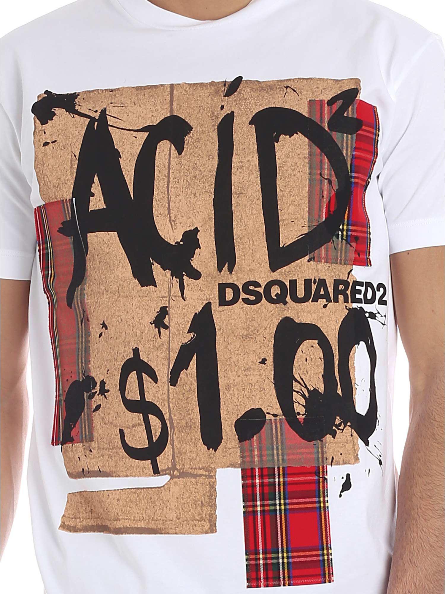 acid dsquared t shirt