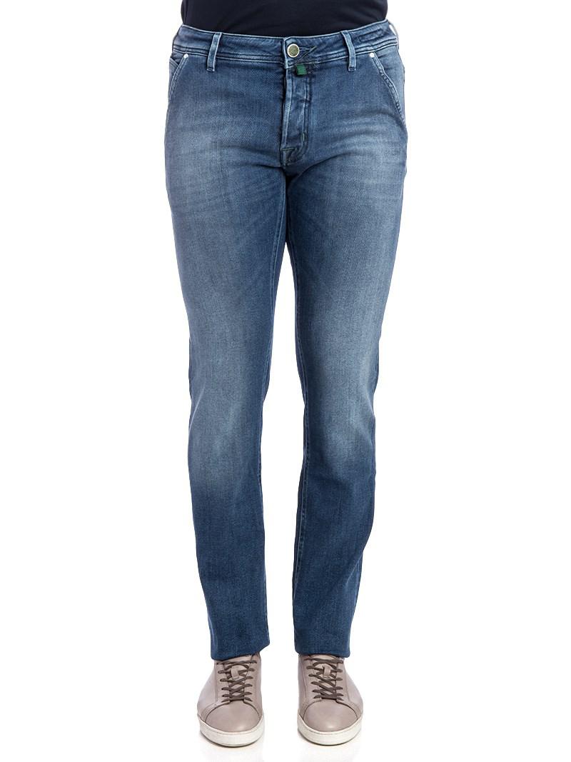 Jacob Cohen Stretch Cotton Jeans in Blue for Men - Lyst