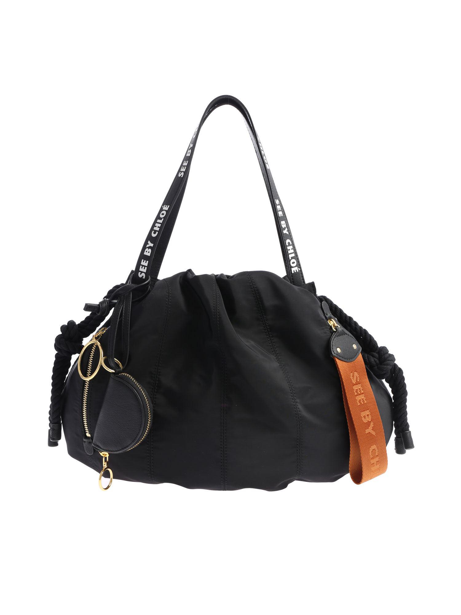 chloe black shoulder bag