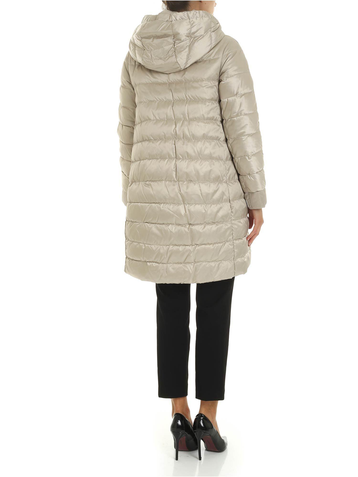 Max Mara Synthetic The Cube Noveca Down Jacket In Beige in Natural - Lyst