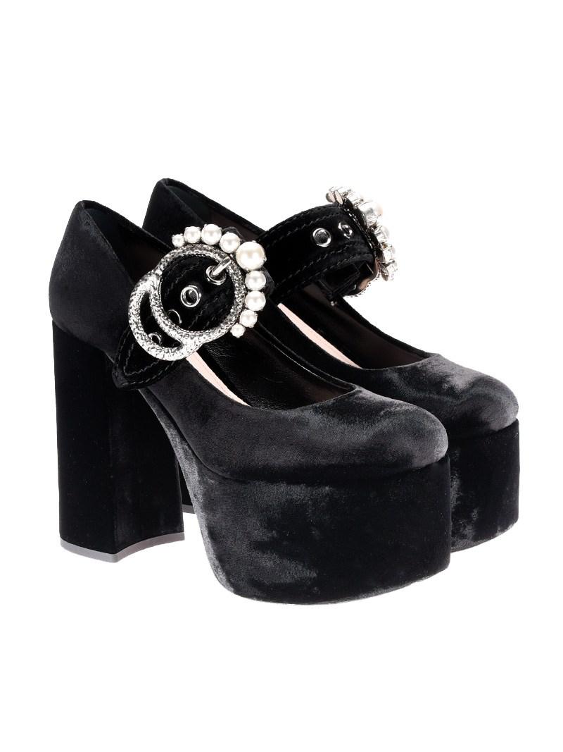 miu miu black mary janes