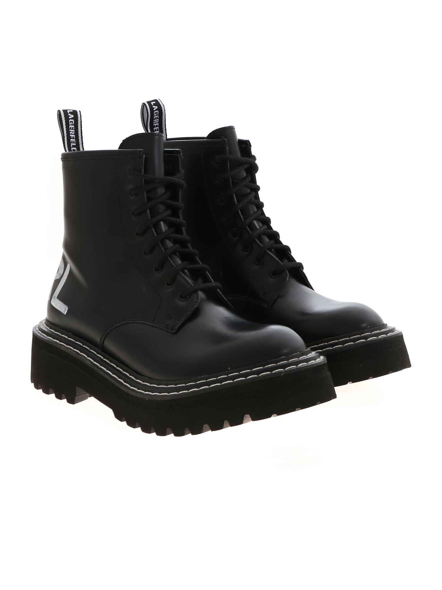 karl lagerfeld perry hiking boot