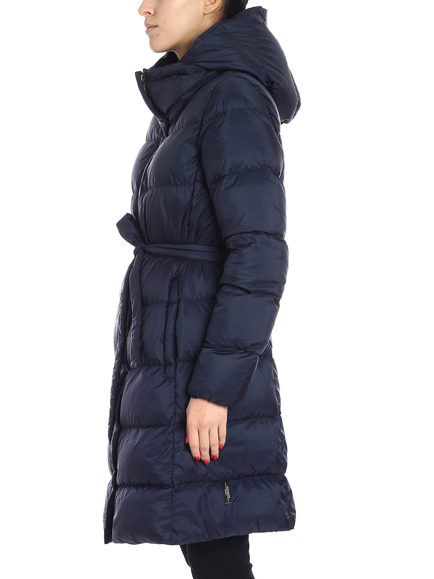 Weekend by Maxmara Synthetic Blue "nuvole" Down Jacket - Lyst