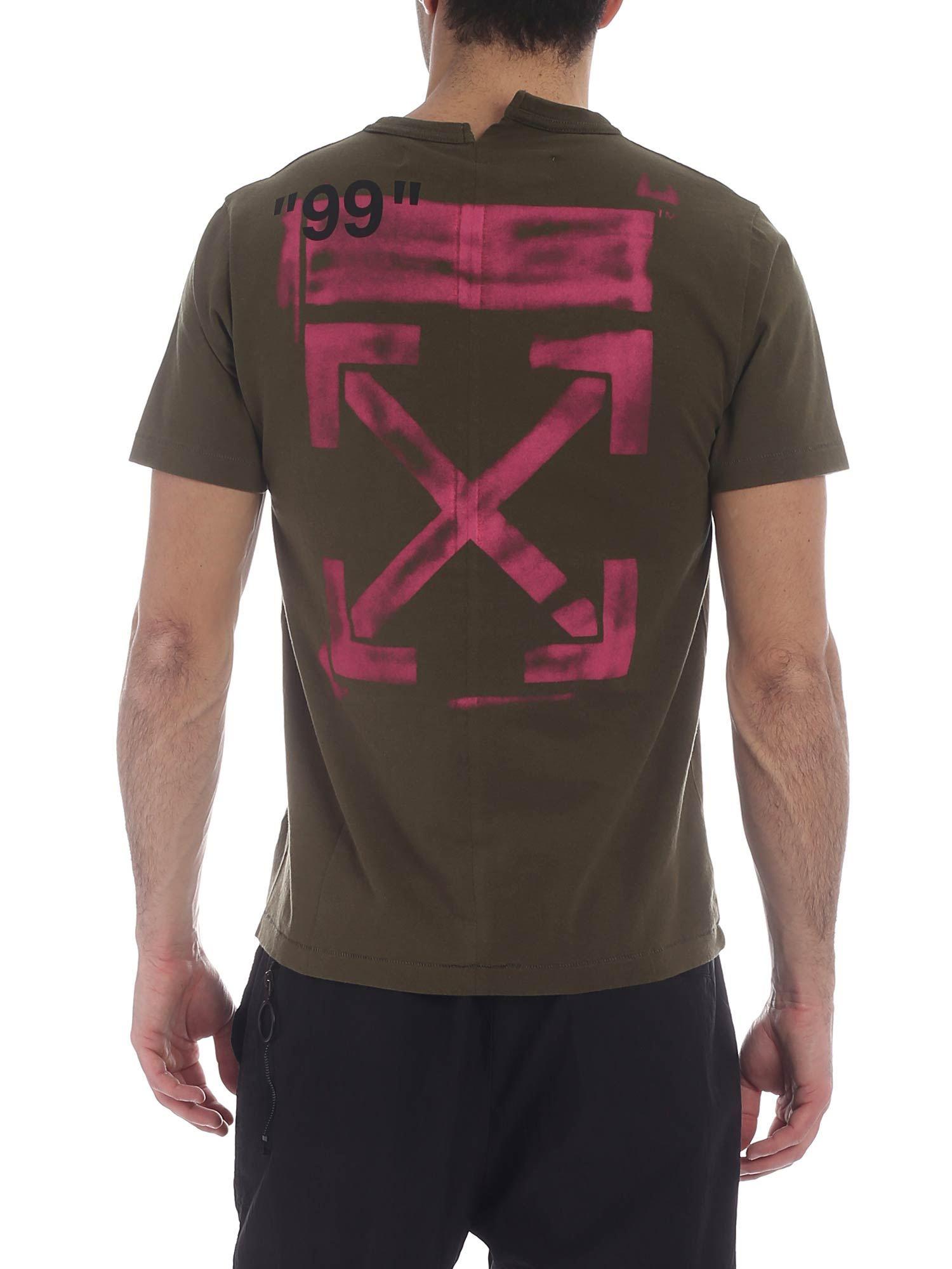 off white stencil tee