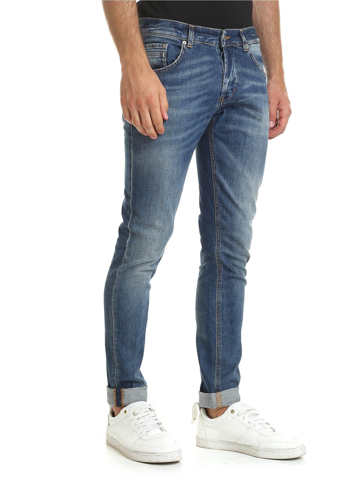 Dondup Denim Ritchie Jeans In Light Blue for Men - Lyst