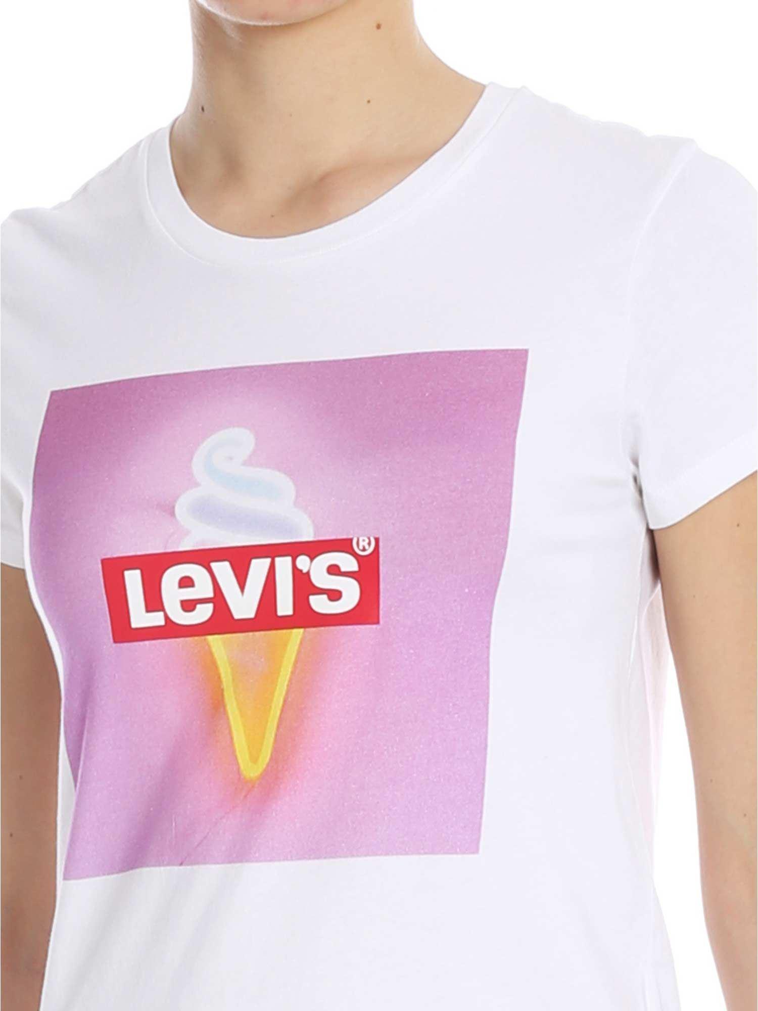 levis t shirt ice cream
