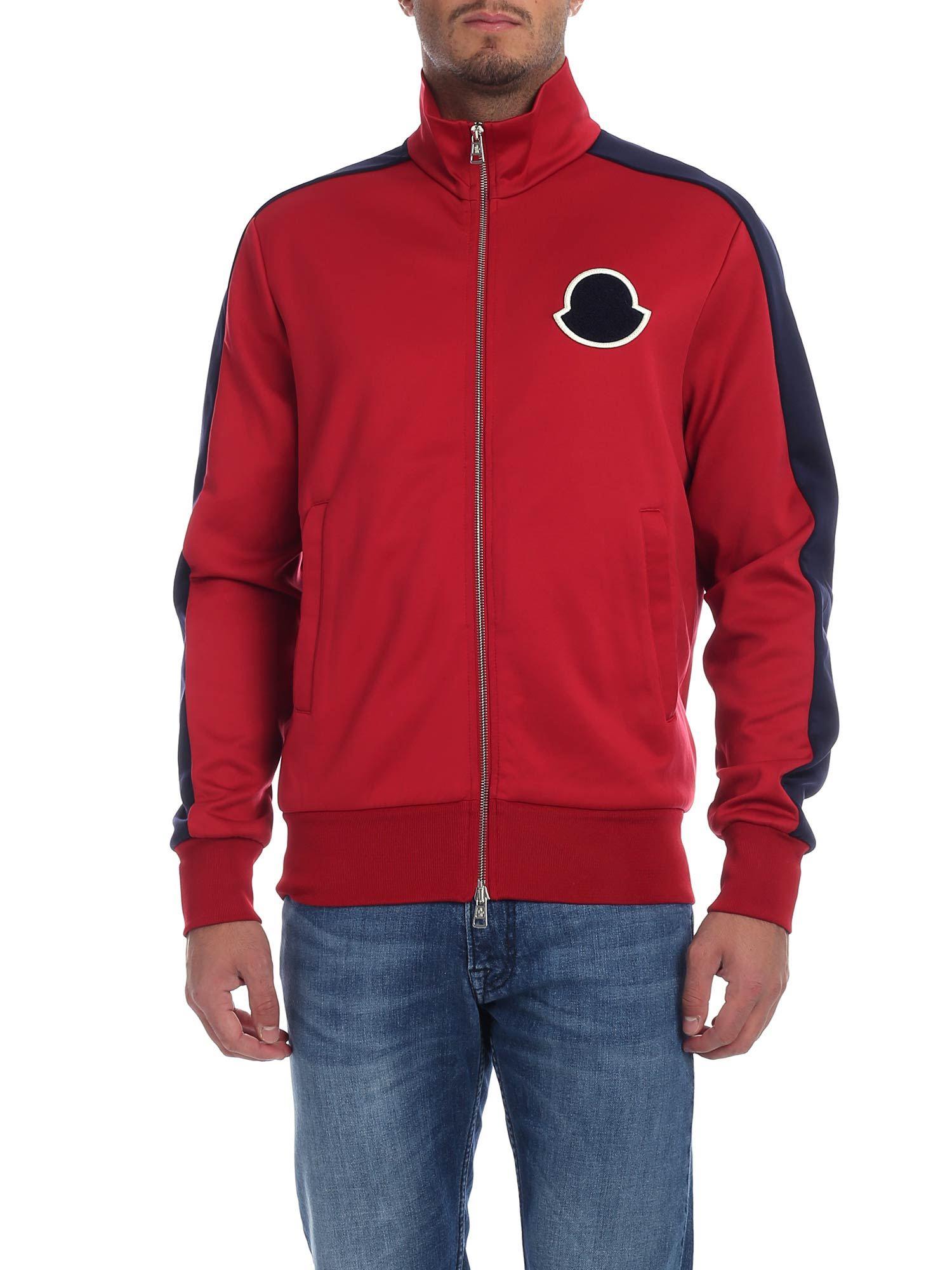 moncler sweatshirt red