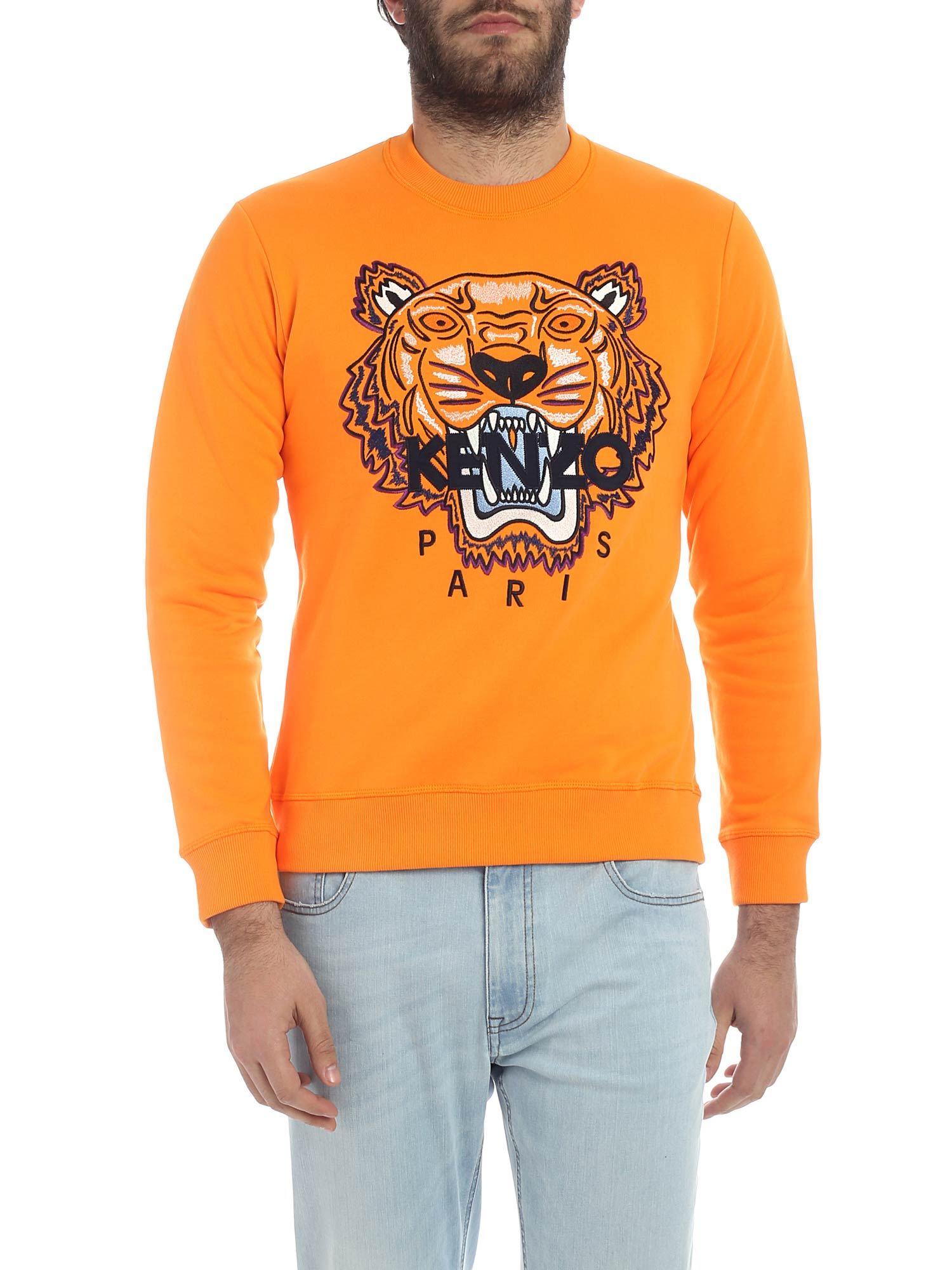 kenzo sweater orange online -