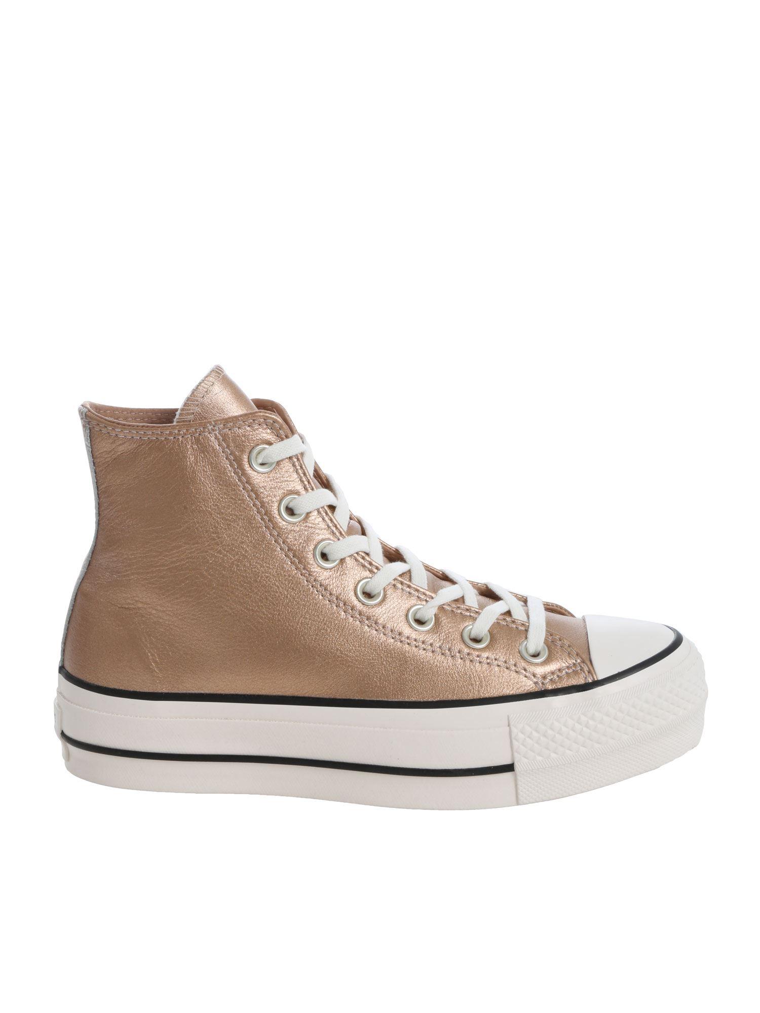 converse lift metallic