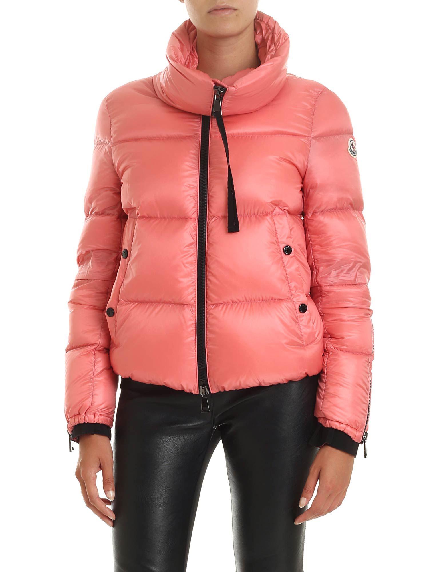 moncler pink down jacket