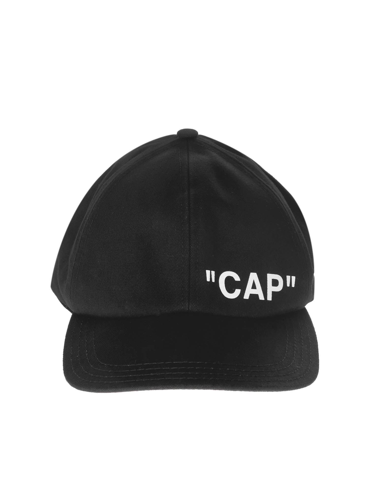 off white quote cap