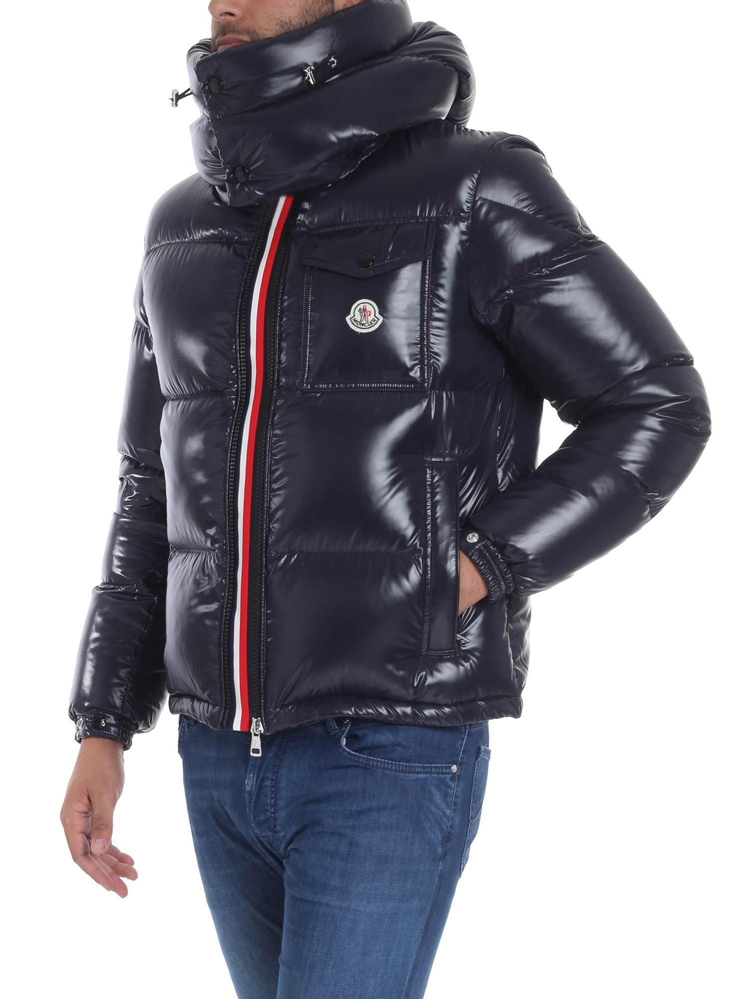 Moncler Montbeliard Jacket in Navy (Blue) for Men - Lyst