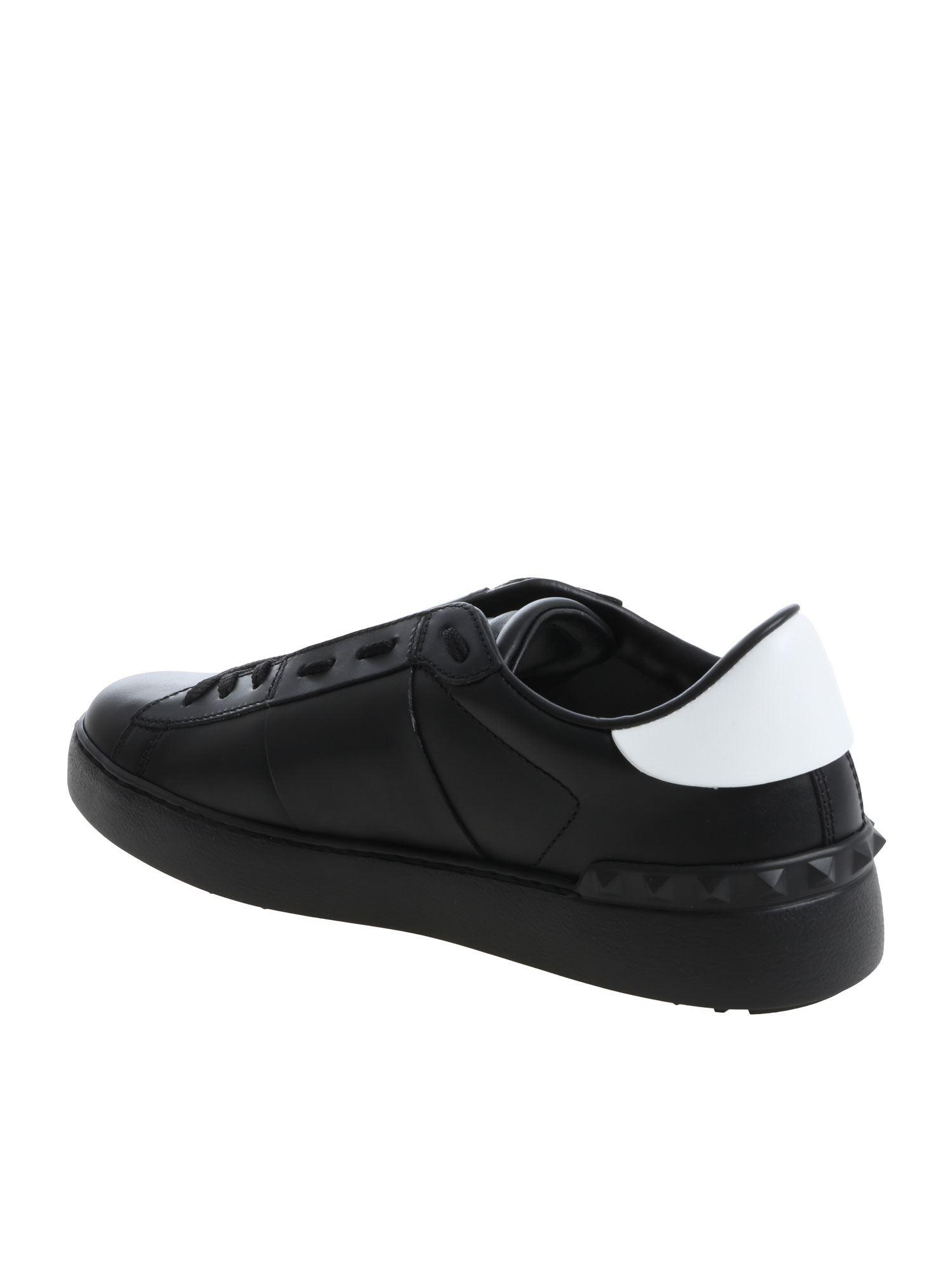 valentino black sneakers women's