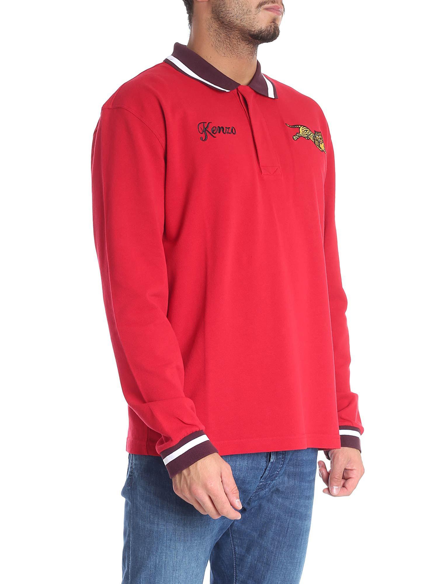 kenzo polo red