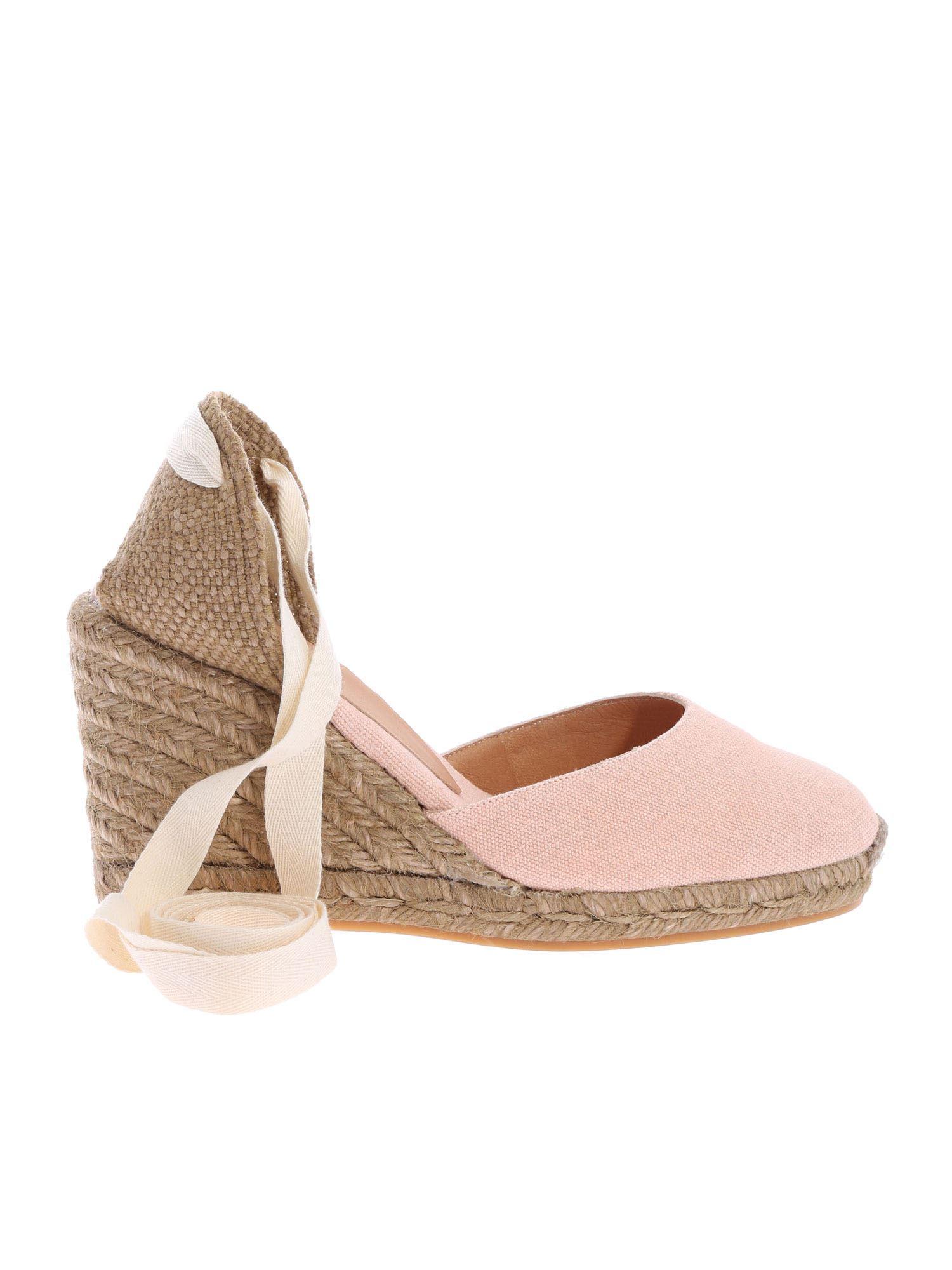 castaner pink espadrilles