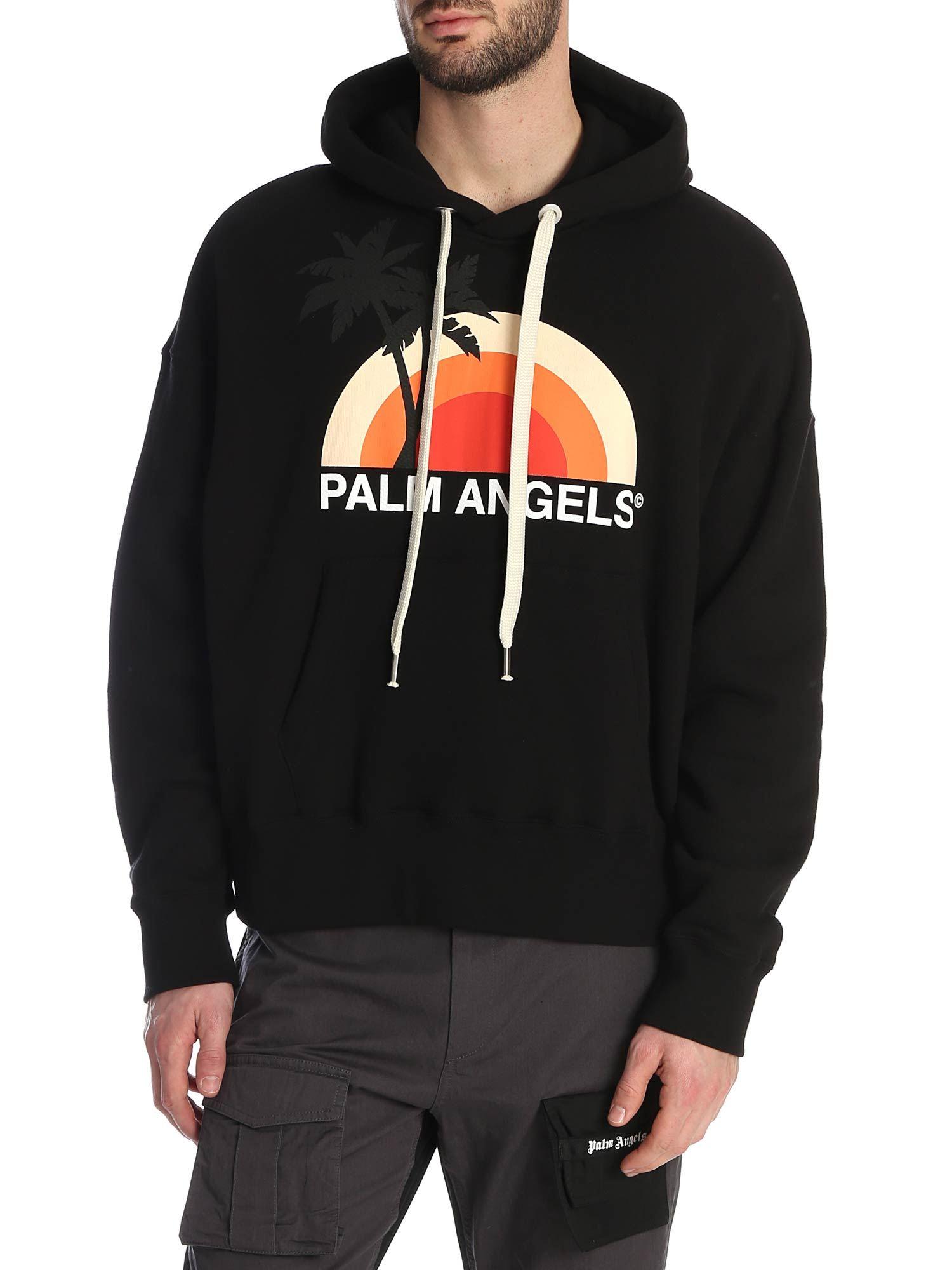 Palm angels sunset sweatshirt Clearance