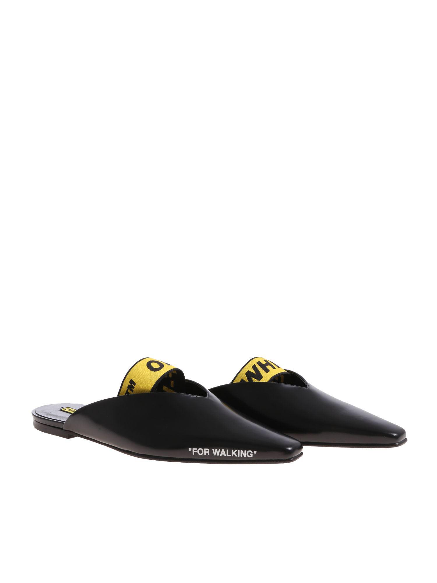 off white mules