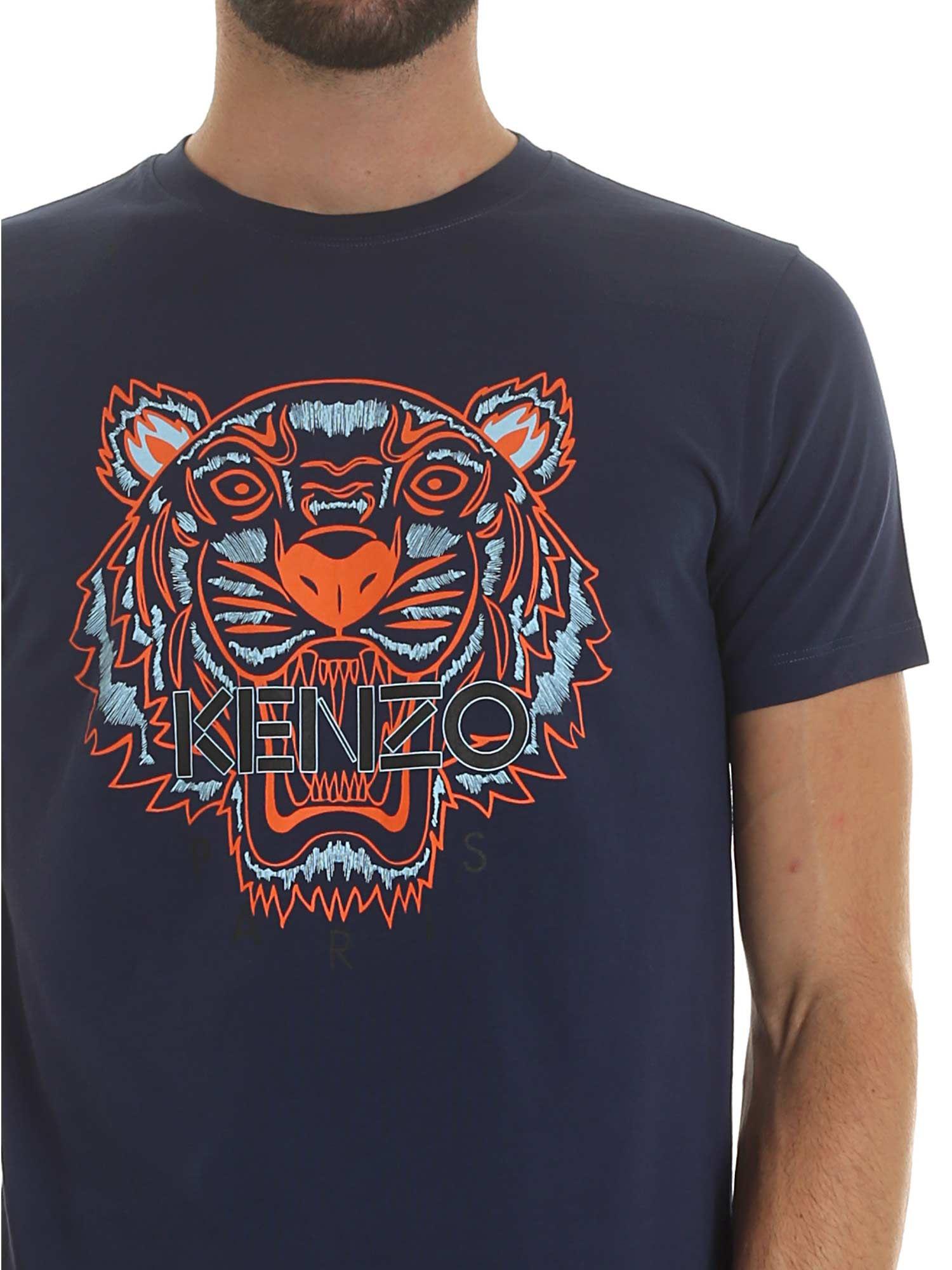 kenzo t shirt blue