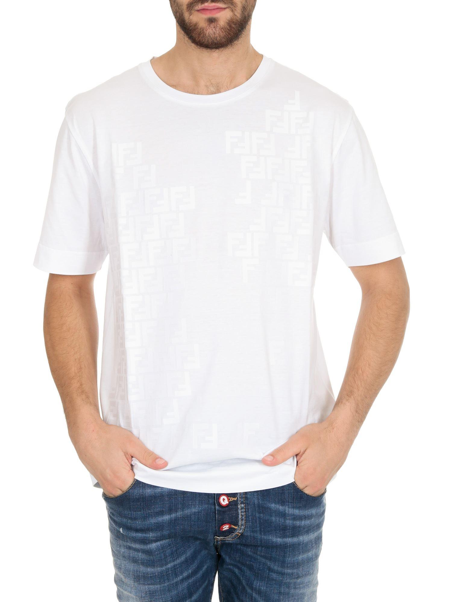 white fendi tshirt